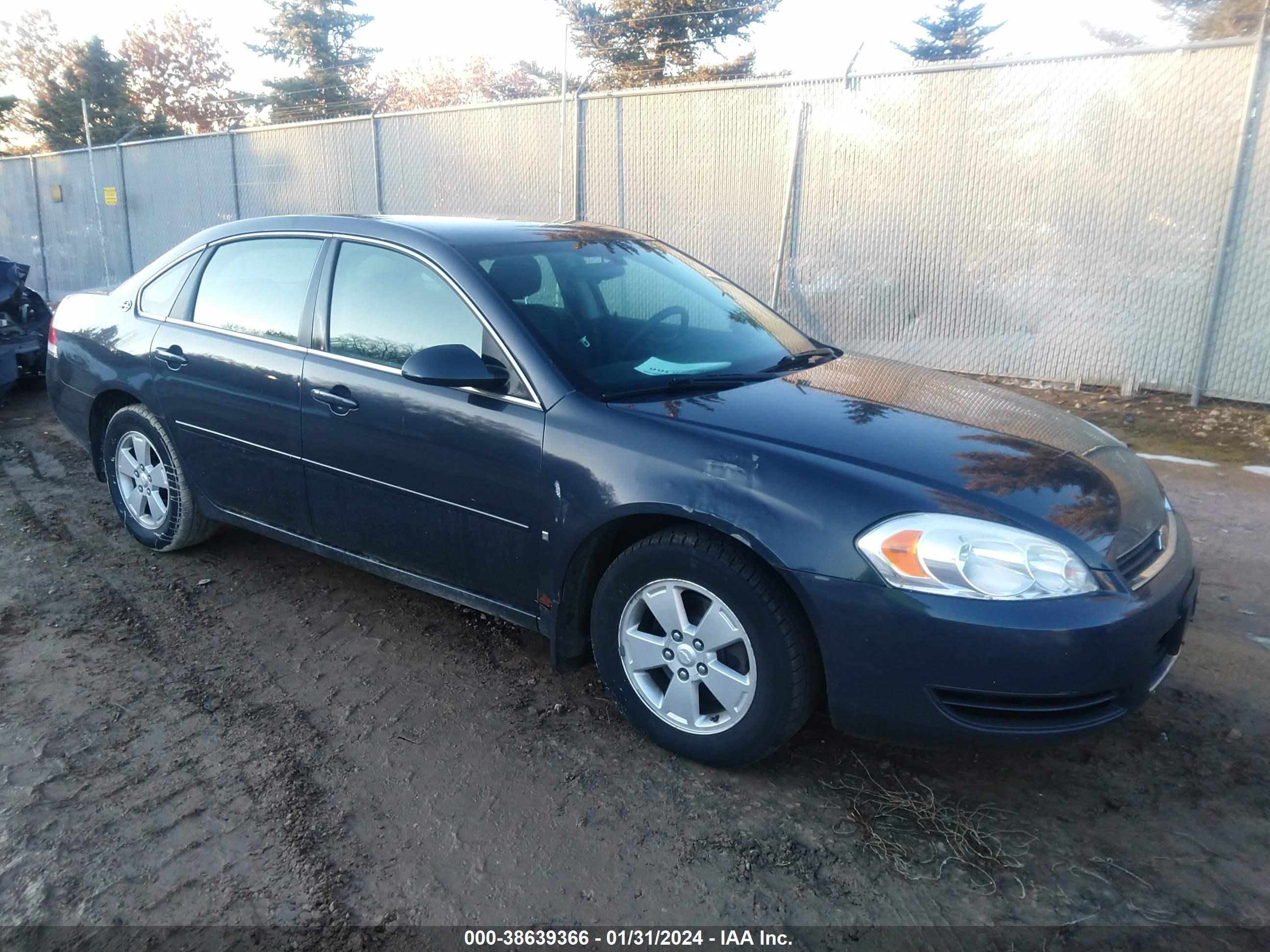 CHEVROLET IMPALA 2008 2g1wt55n889179580