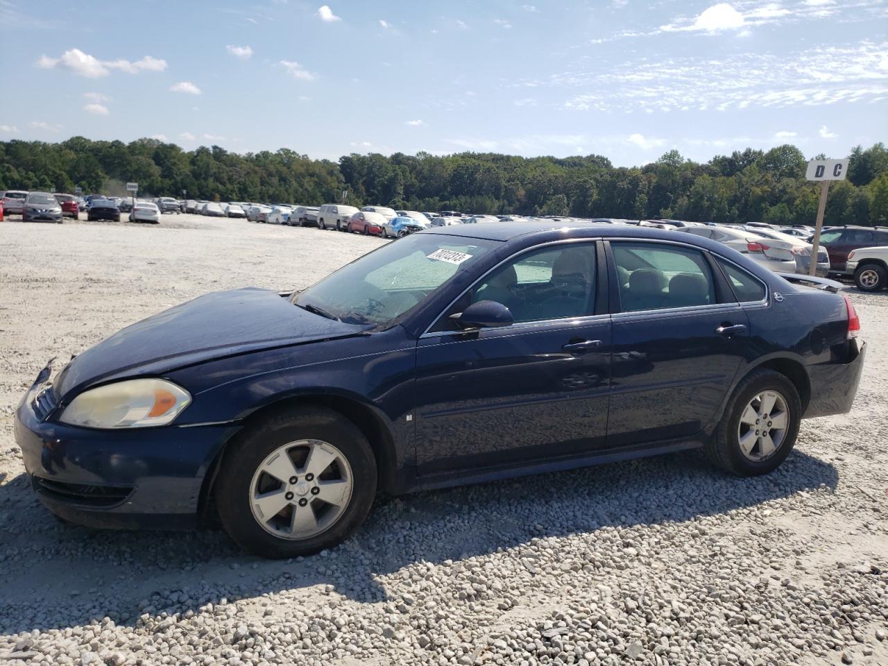 CHEVROLET IMPALA 2009 2g1wt57k091106013