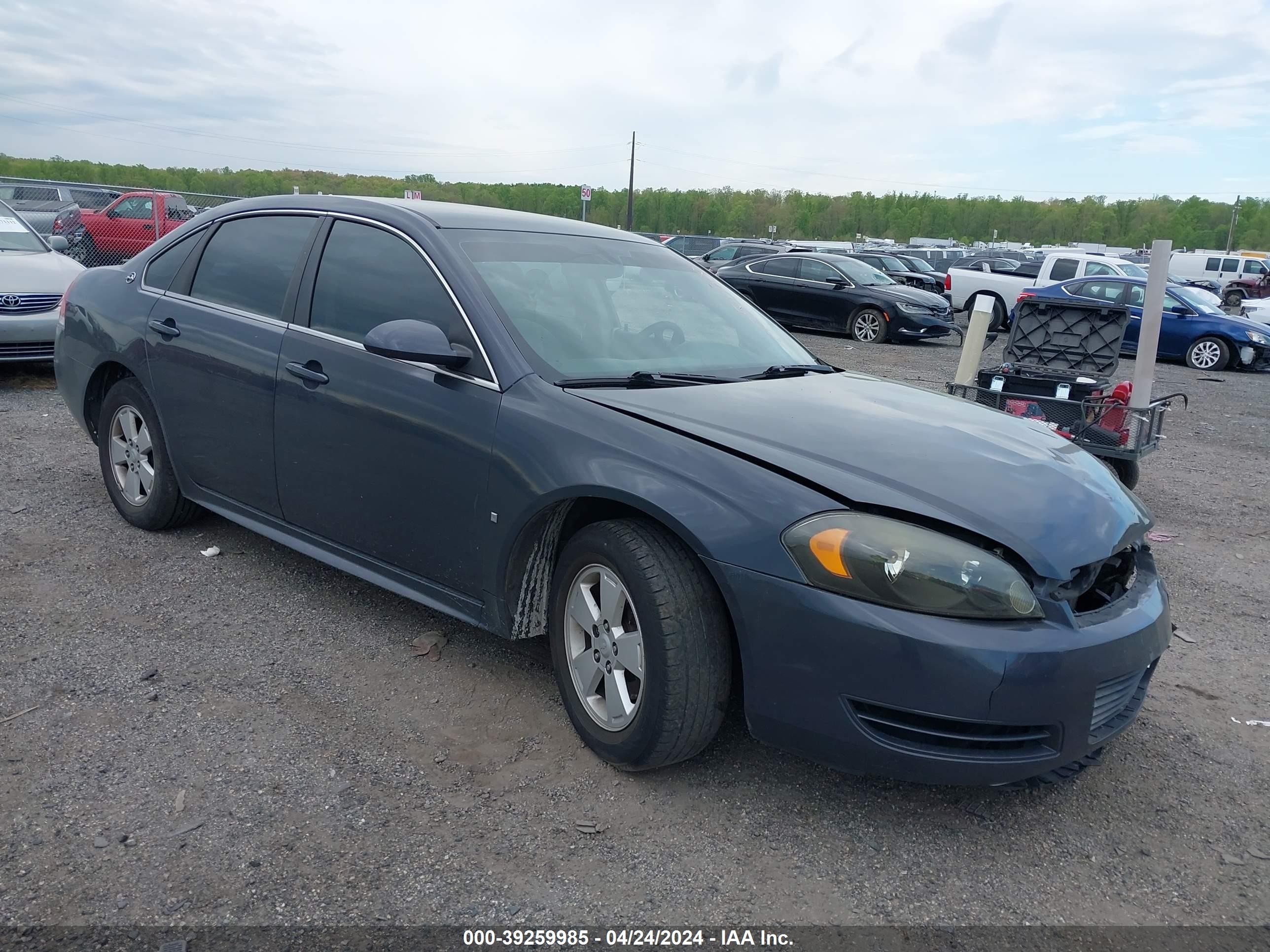 CHEVROLET IMPALA 2009 2g1wt57k091209190