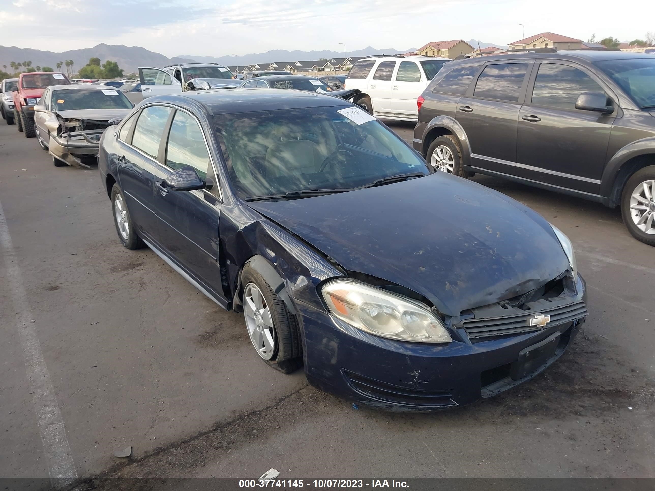 CHEVROLET IMPALA 2009 2g1wt57k091218407