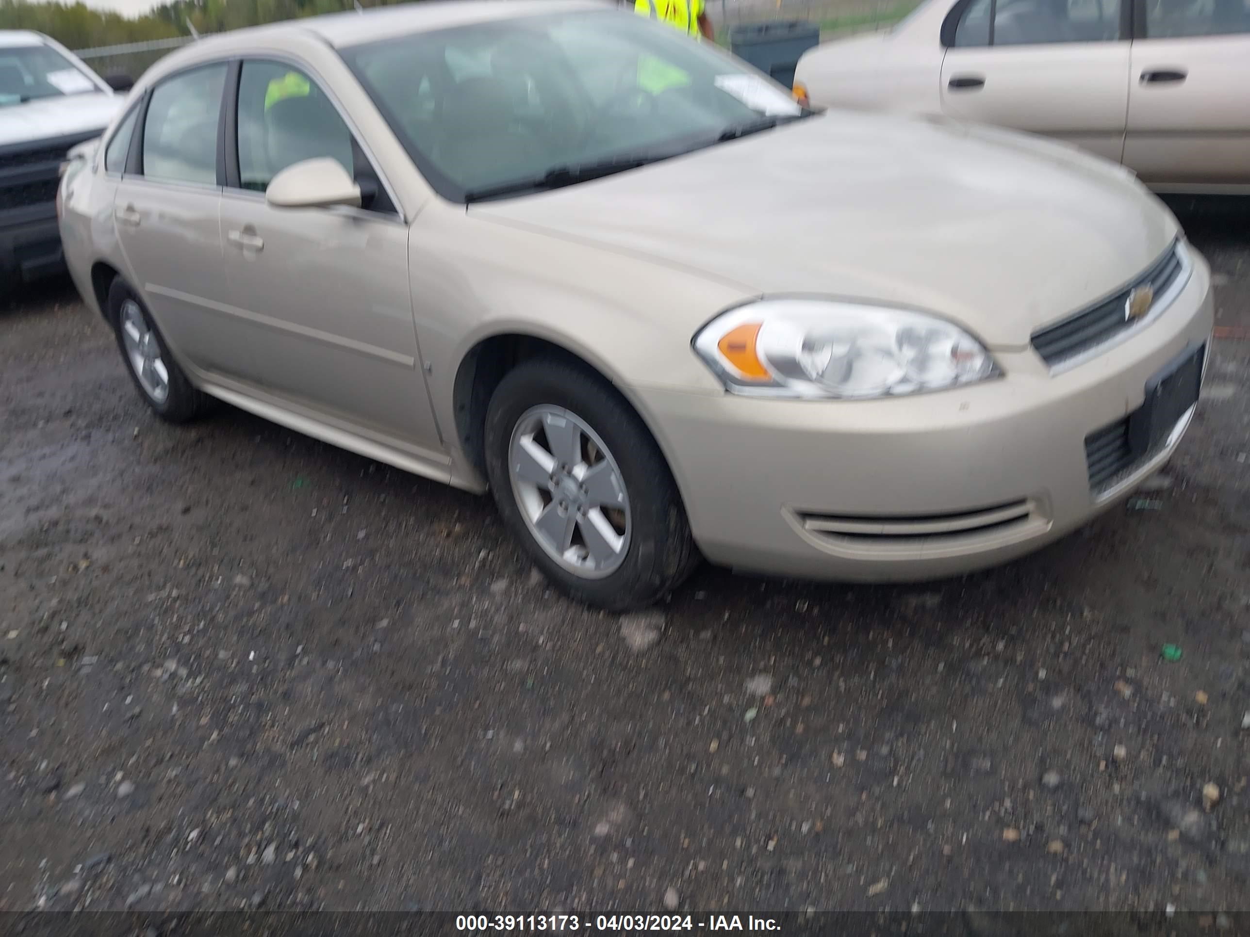 CHEVROLET IMPALA 2009 2g1wt57k191225866