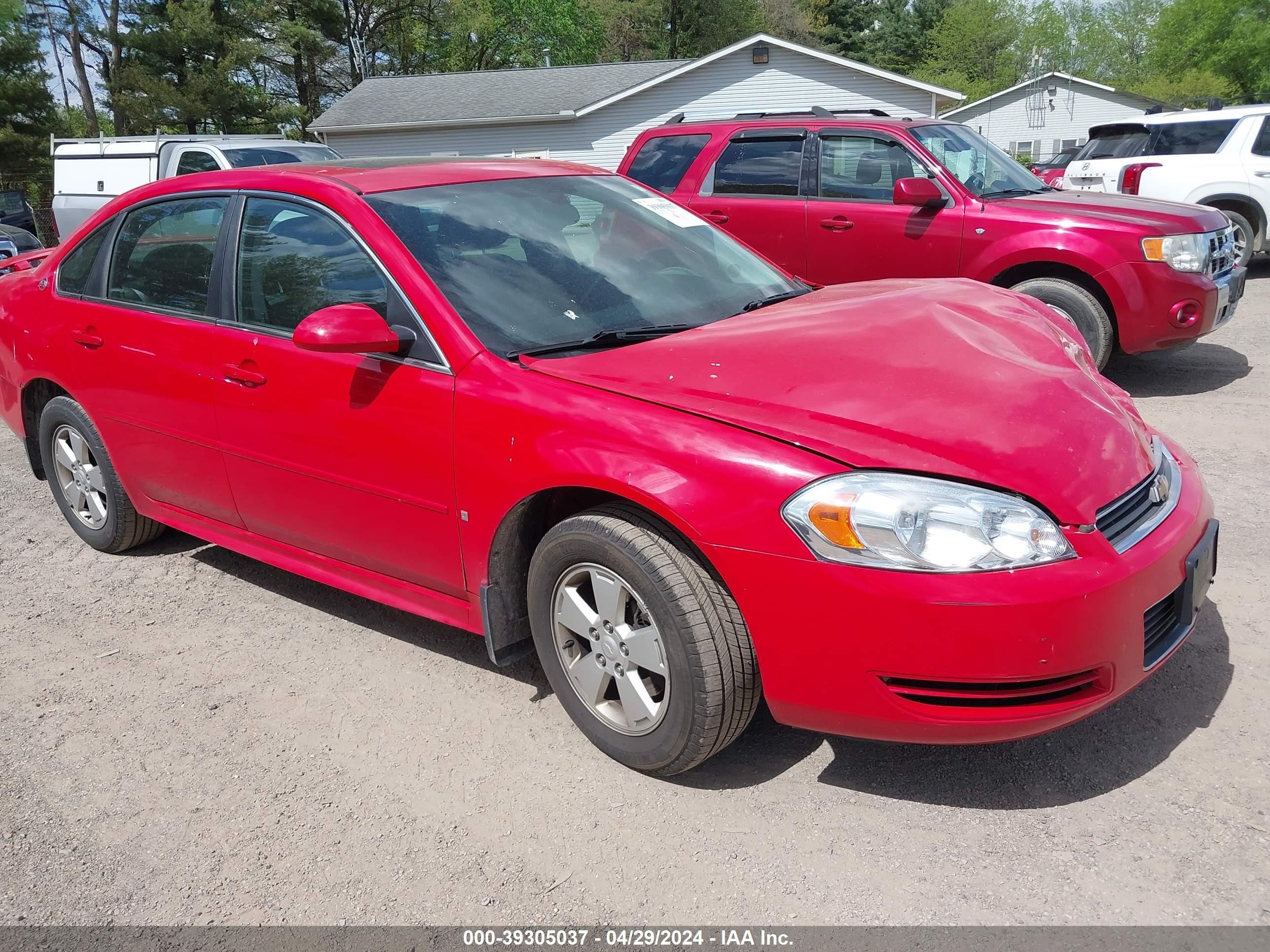 CHEVROLET IMPALA 2009 2g1wt57k191278891