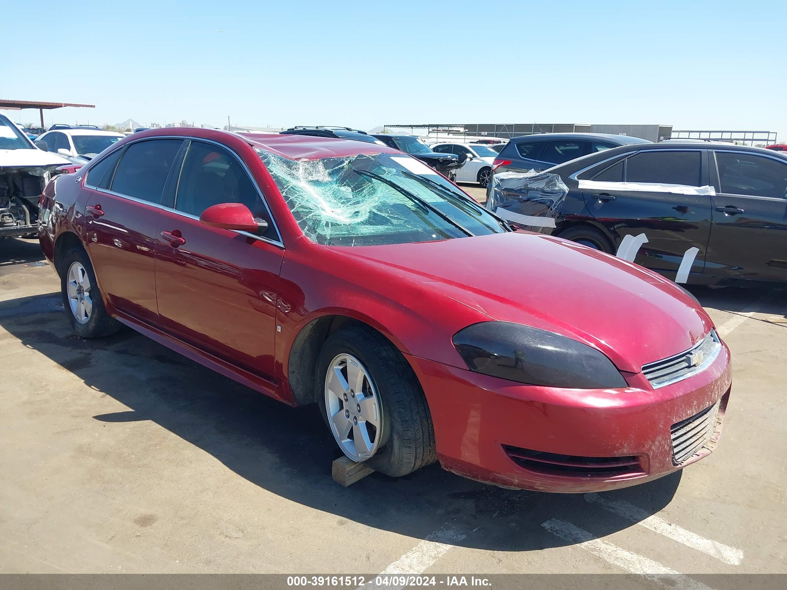 CHEVROLET IMPALA 2009 2g1wt57k291154709