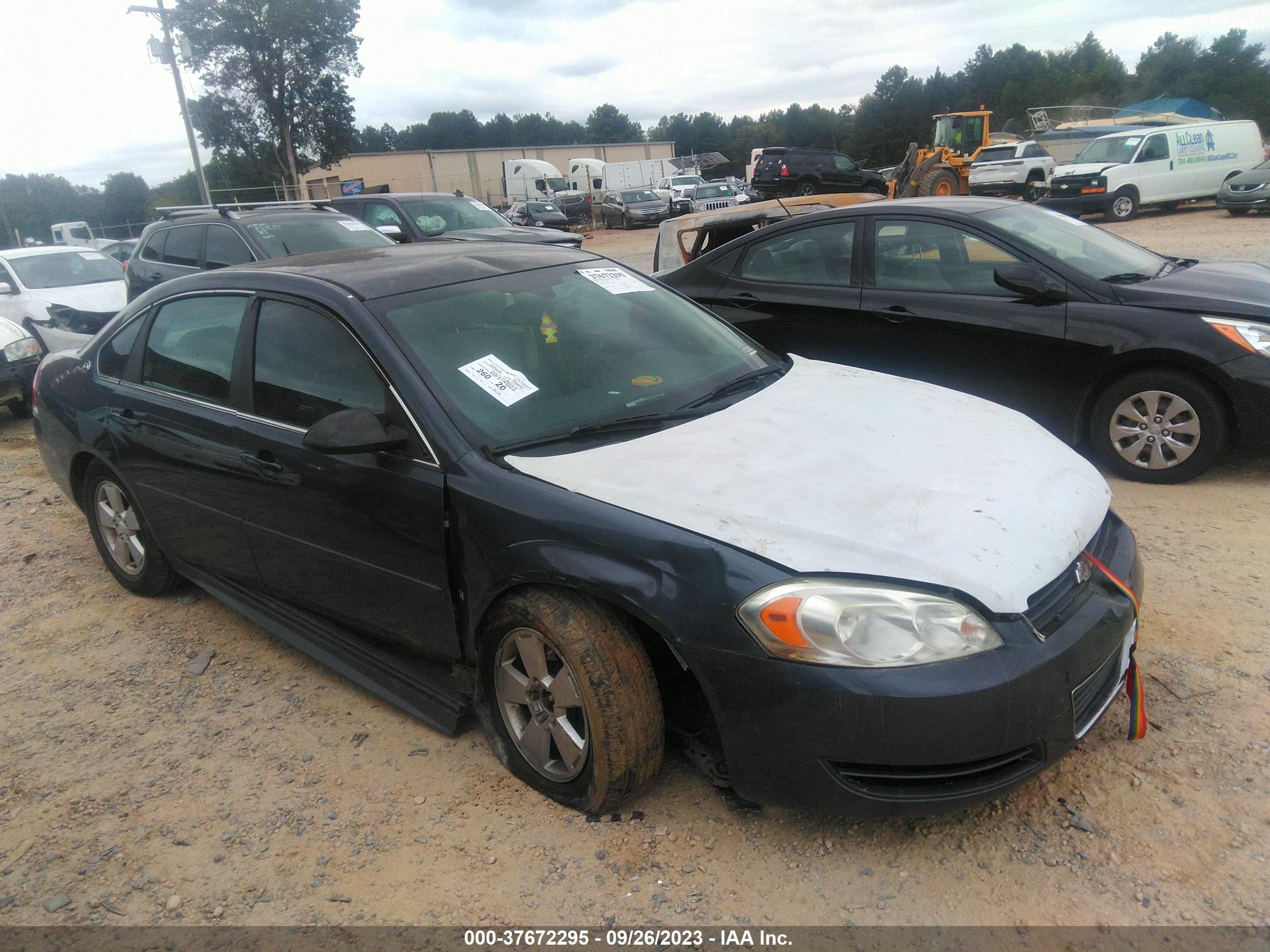 CHEVROLET IMPALA 2009 2g1wt57k291240411