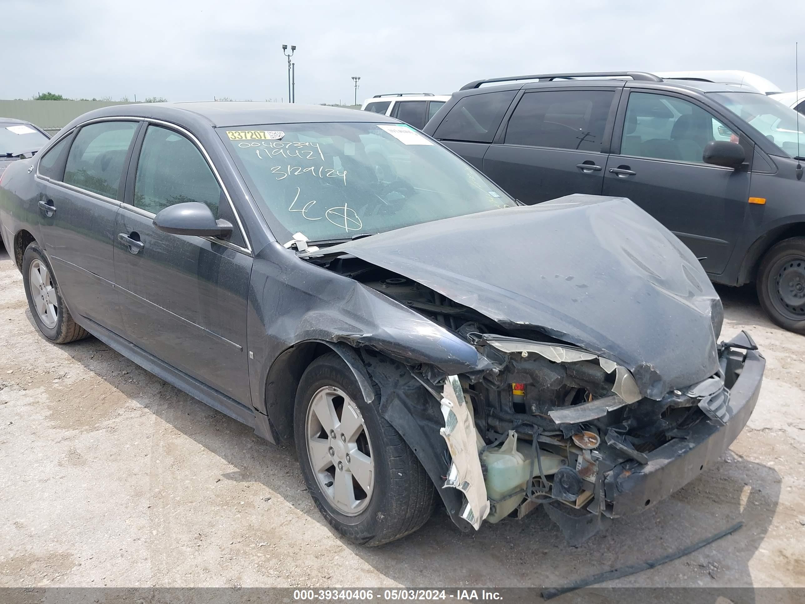 CHEVROLET IMPALA 2009 2g1wt57k391119421