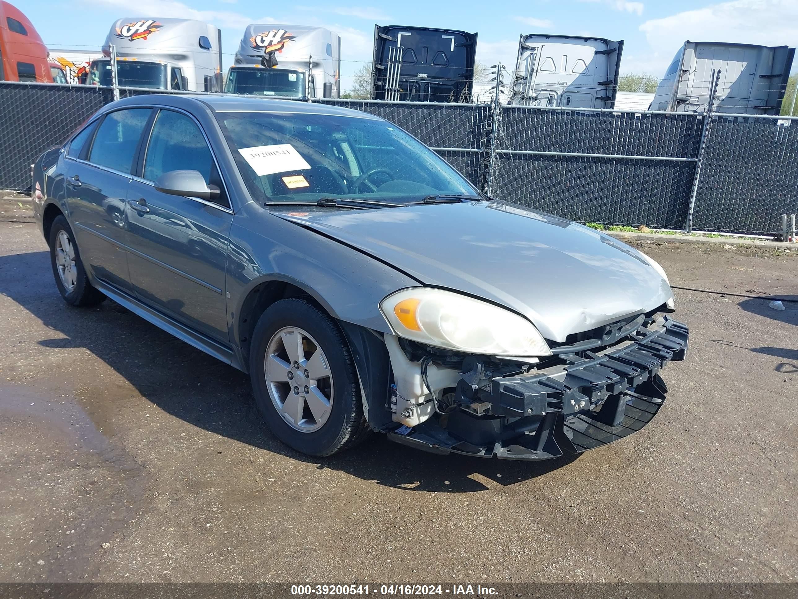 CHEVROLET IMPALA 2009 2g1wt57k391138194