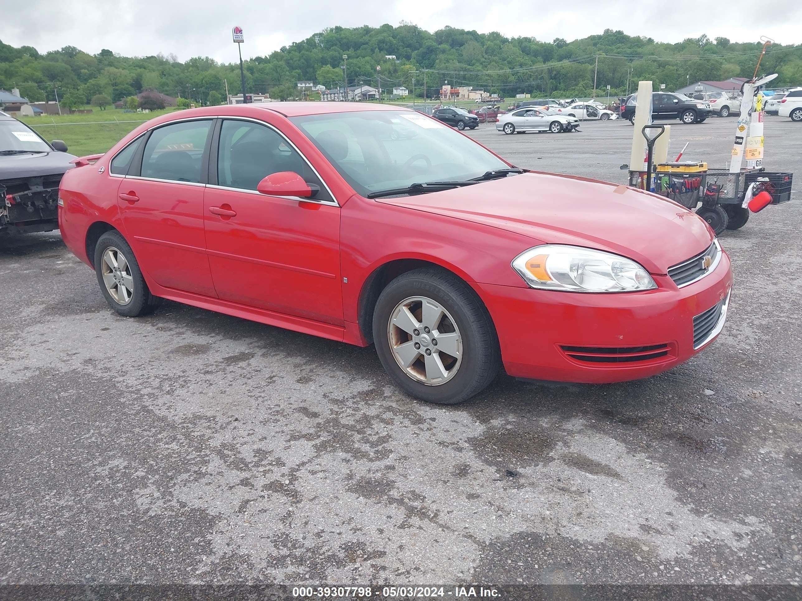 CHEVROLET IMPALA 2009 2g1wt57k391158252