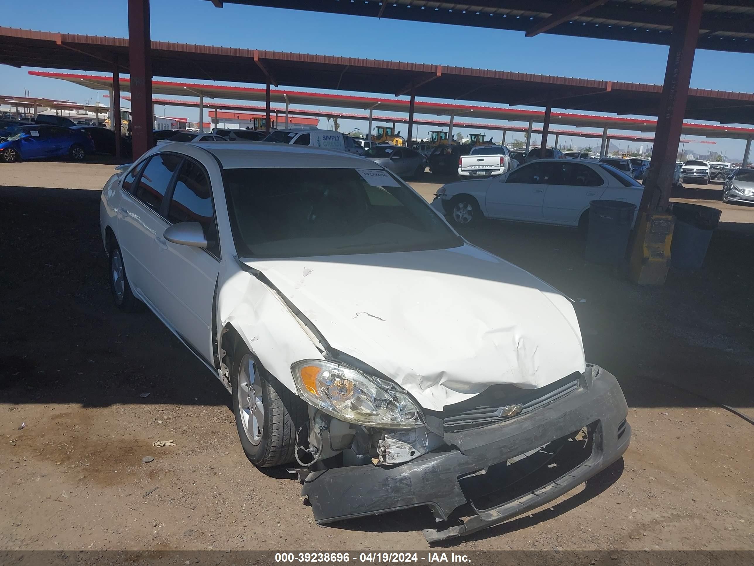 CHEVROLET IMPALA 2009 2g1wt57k391282943