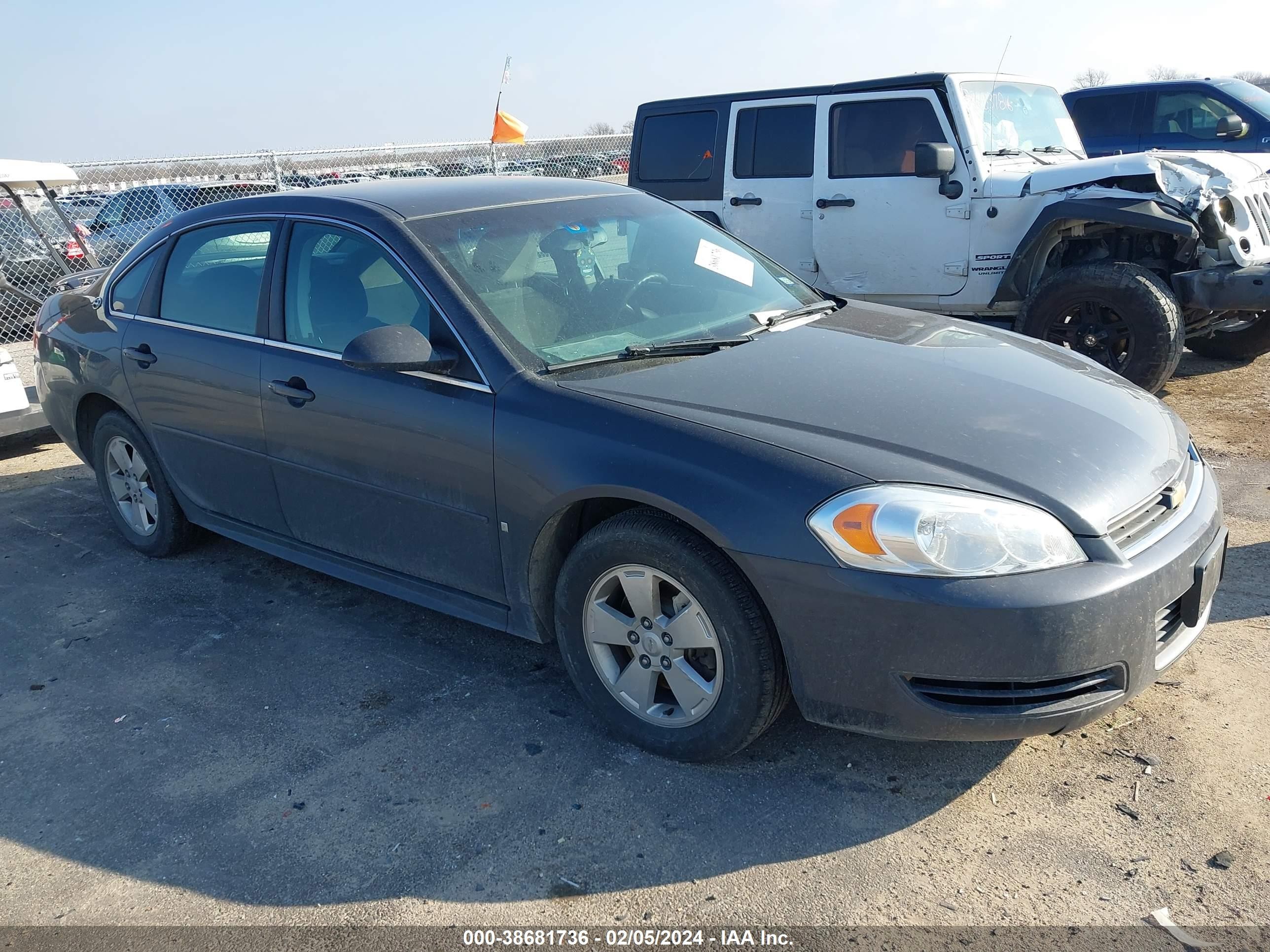 CHEVROLET IMPALA 2009 2g1wt57k491149463