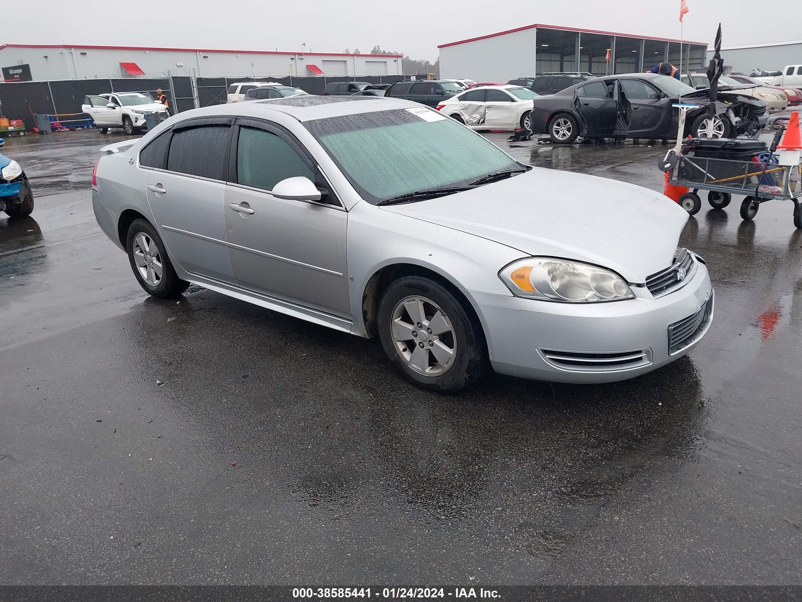 CHEVROLET IMPALA 2009 2g1wt57k491156302