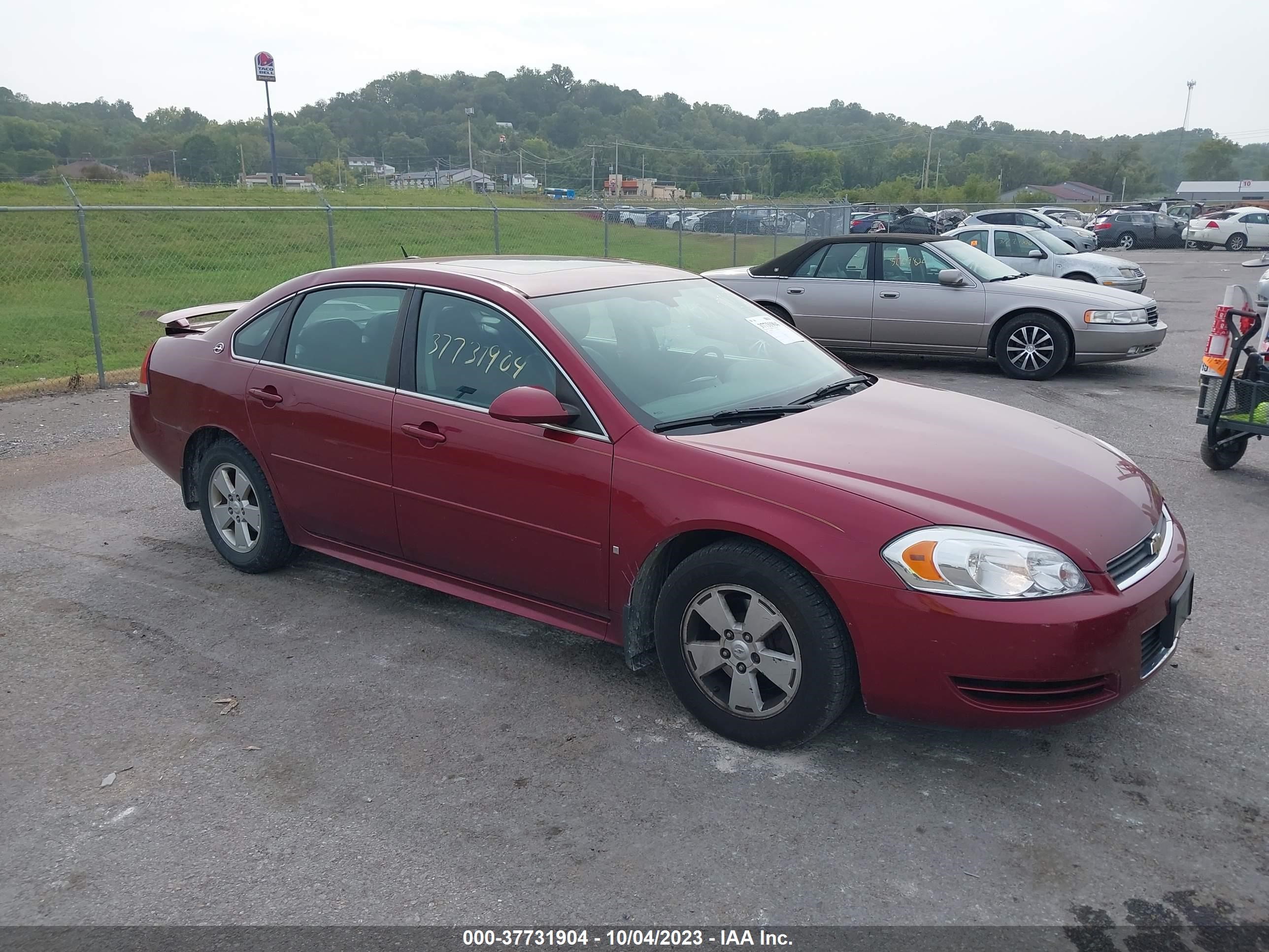 CHEVROLET IMPALA 2009 2g1wt57k491245397