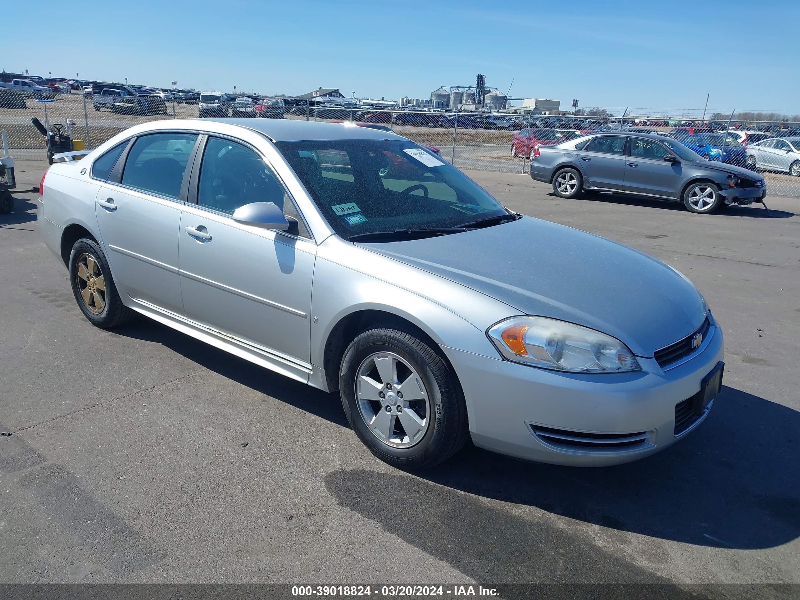 CHEVROLET IMPALA 2009 2g1wt57k491272454