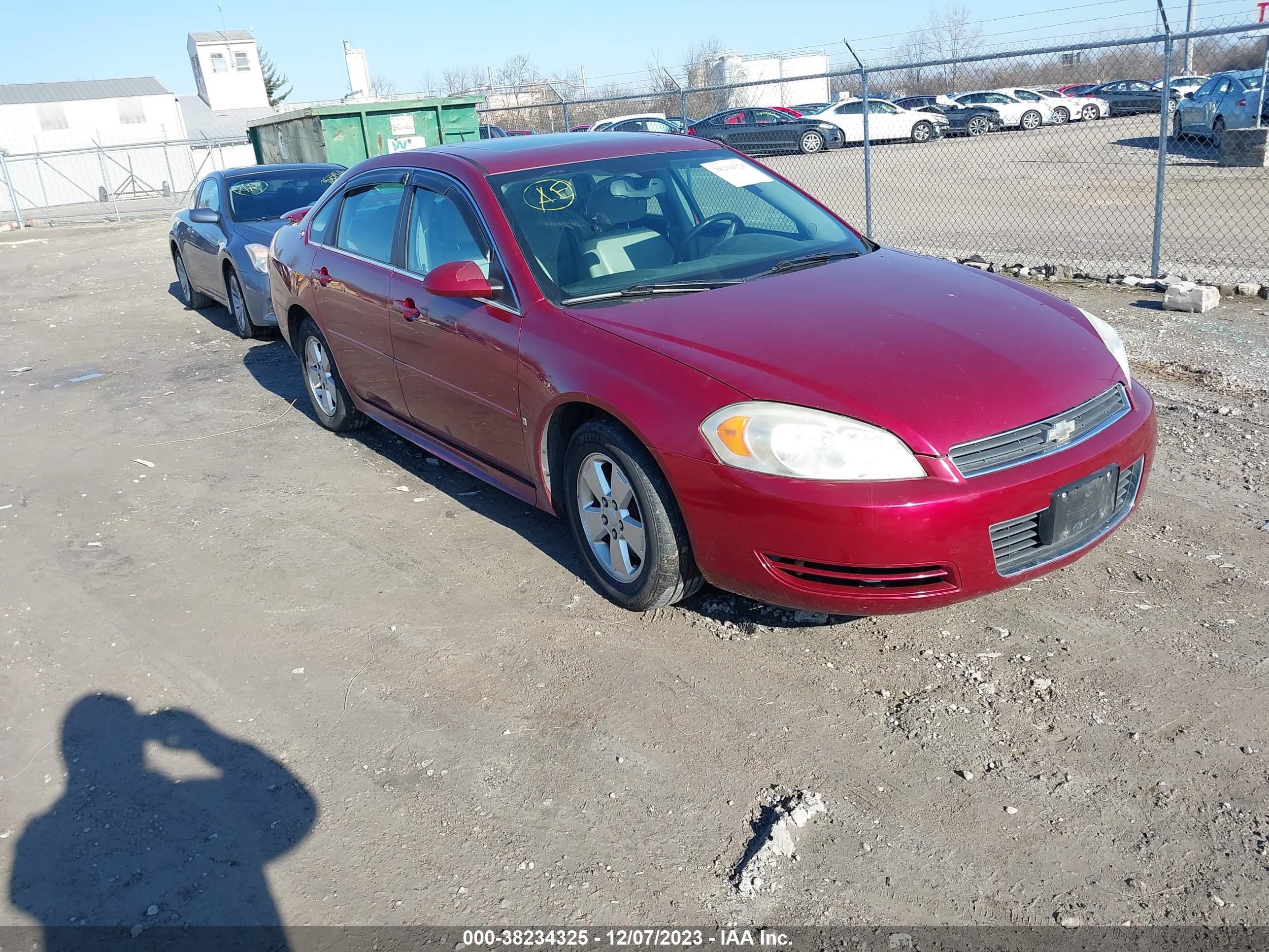 CHEVROLET IMPALA 2009 2g1wt57k591145714