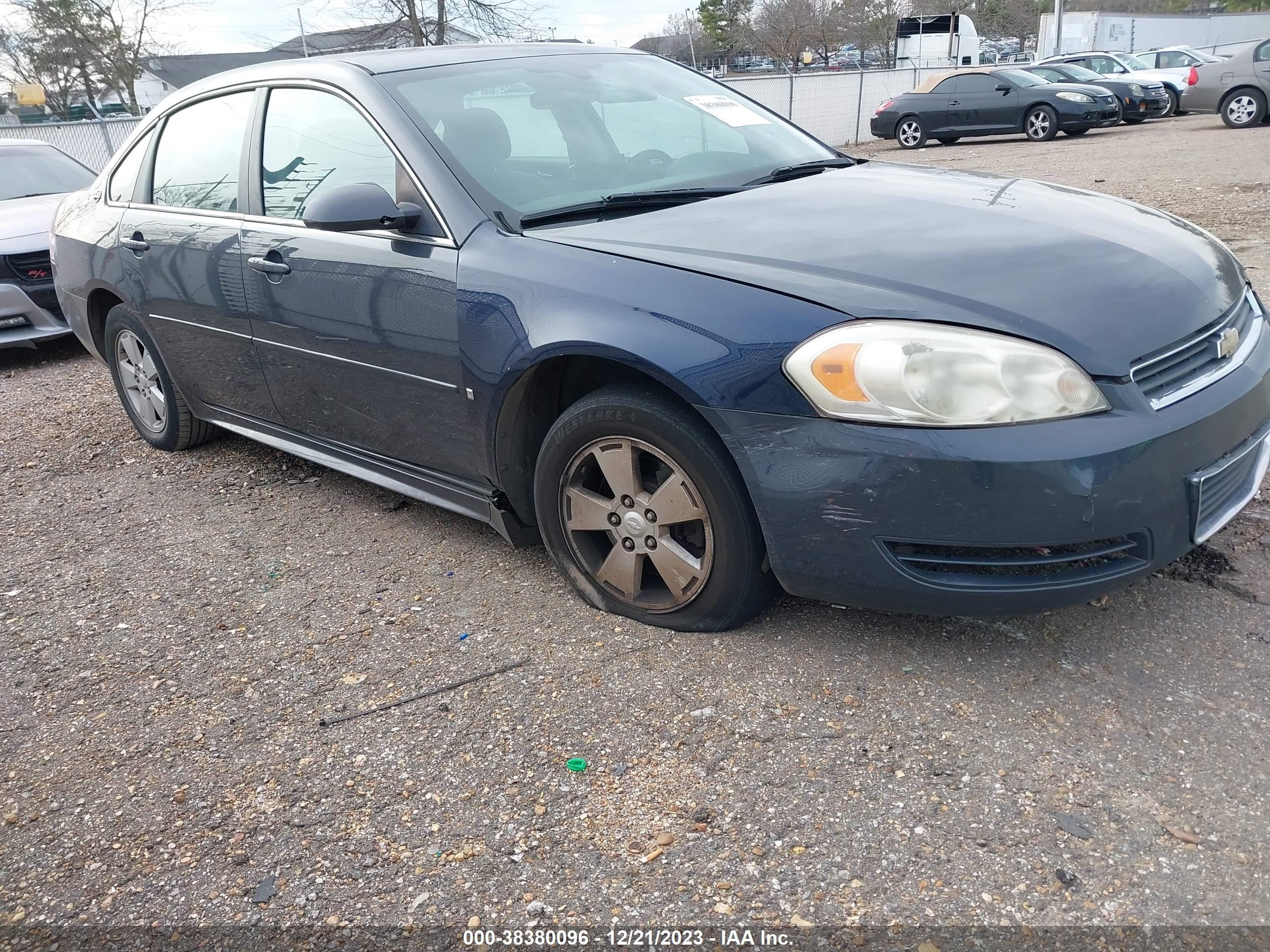 CHEVROLET IMPALA 2009 2g1wt57k691129246