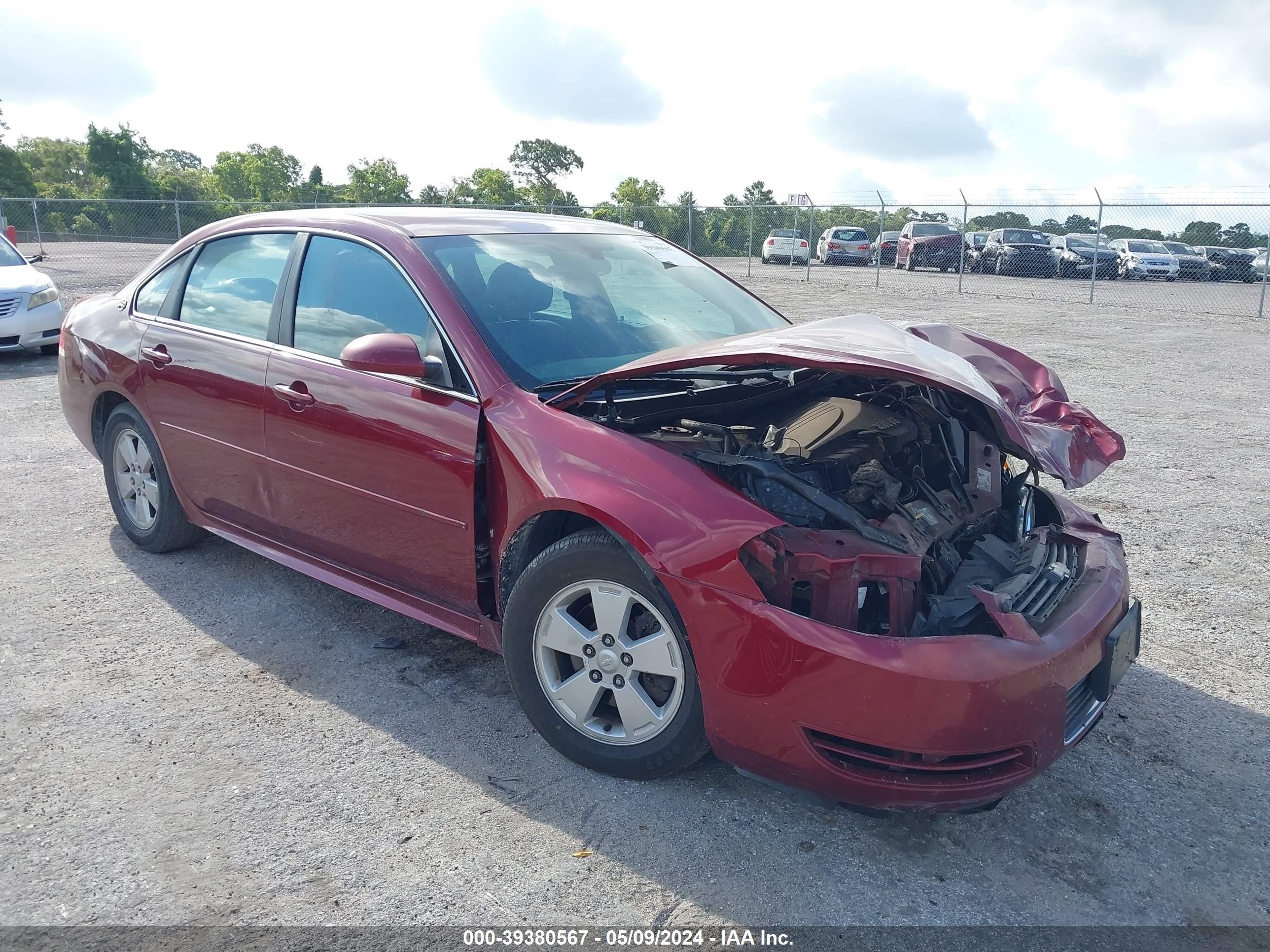 CHEVROLET IMPALA 2009 2g1wt57k691153630