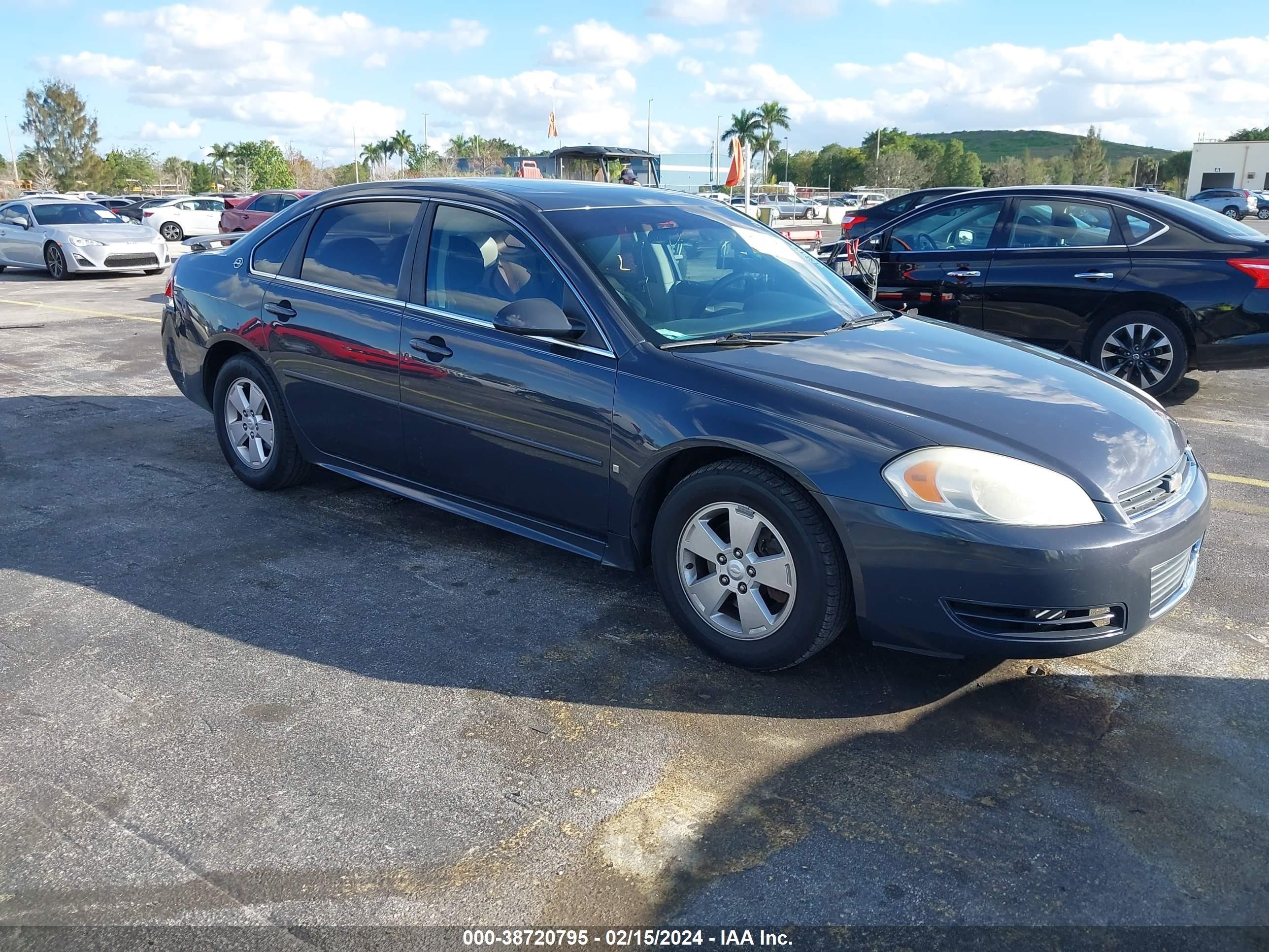 CHEVROLET IMPALA 2009 2g1wt57k691261889