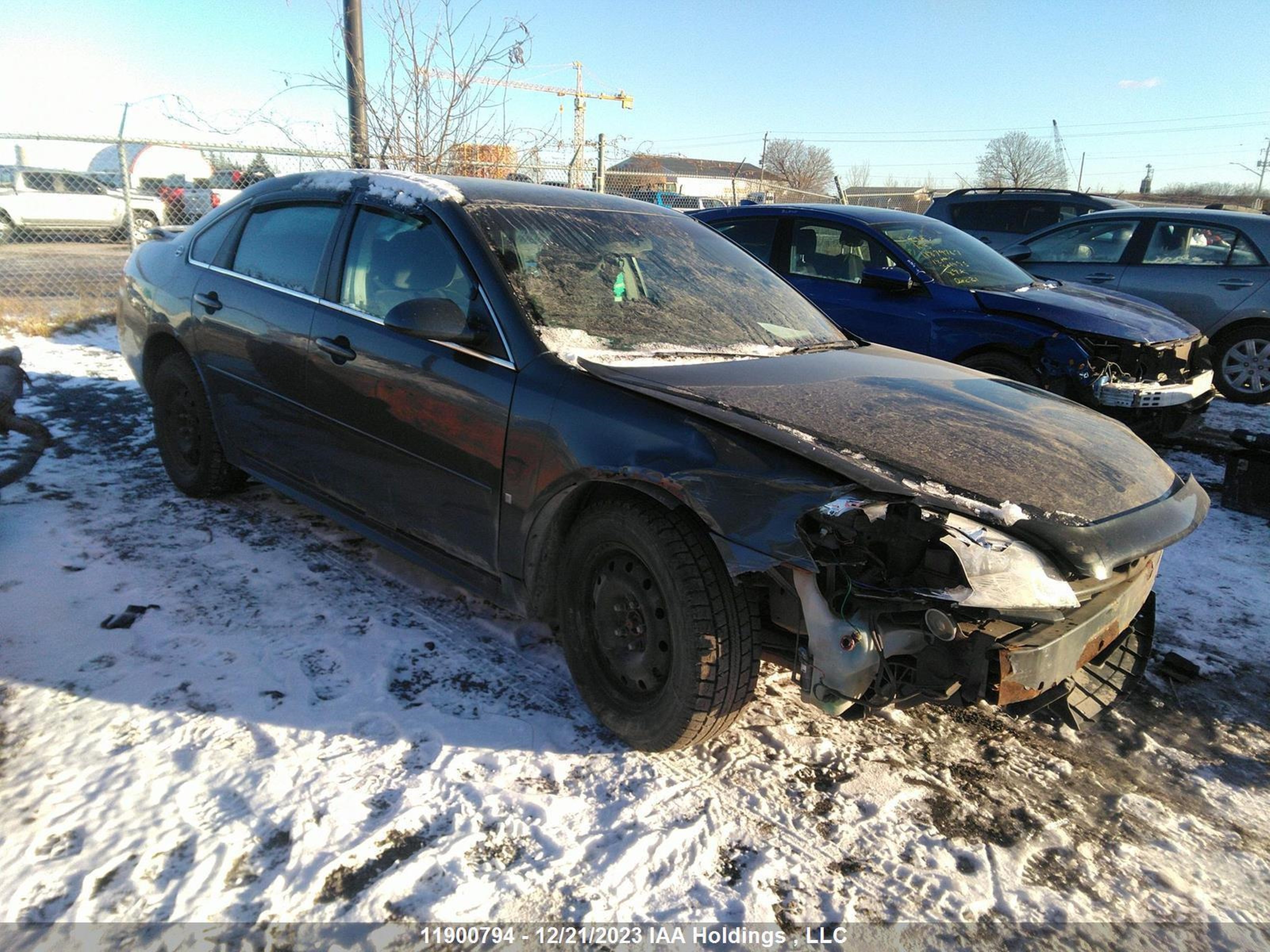 CHEVROLET IMPALA 2009 2g1wt57k691306393