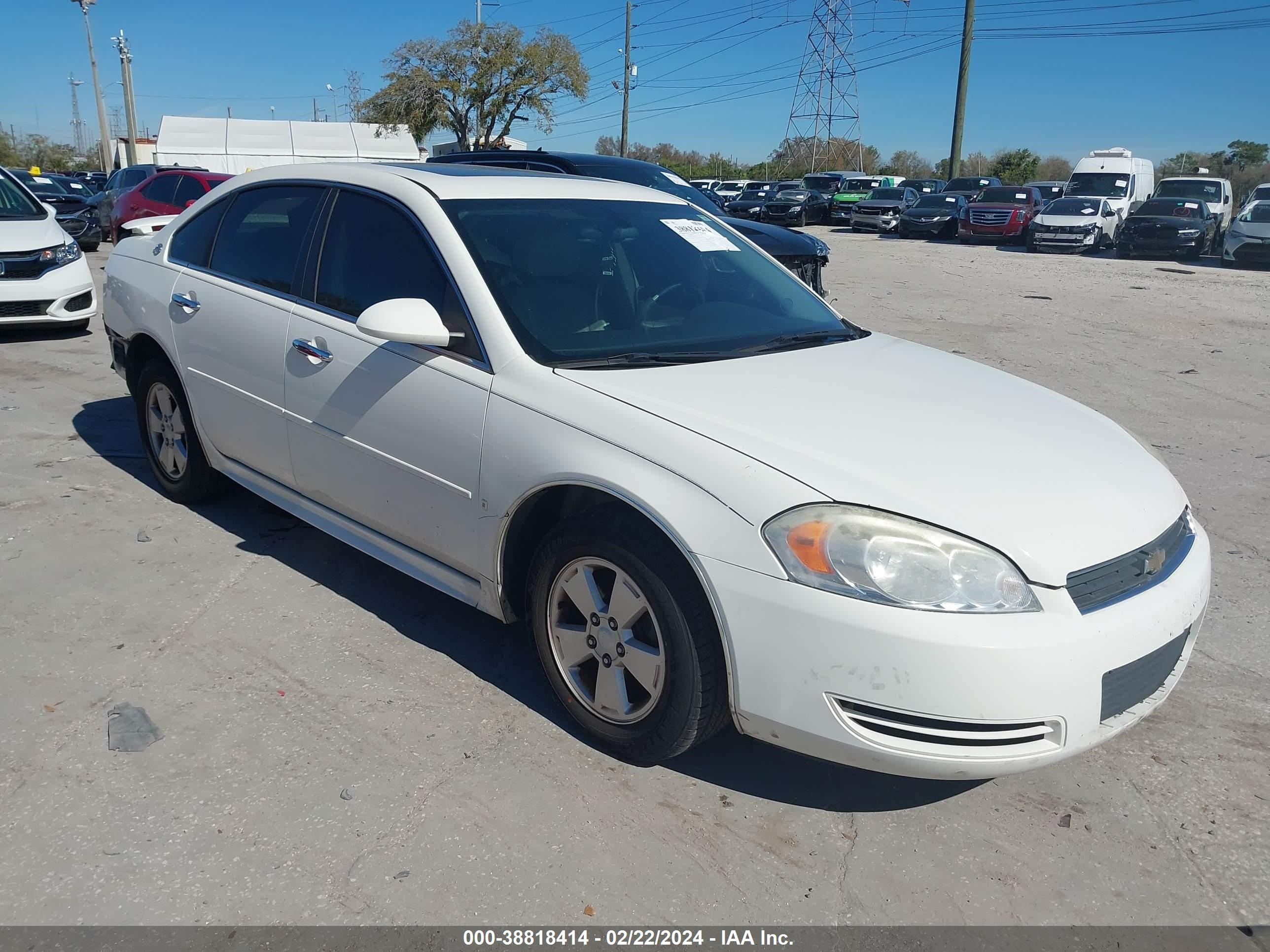 CHEVROLET IMPALA 2009 2g1wt57k791112794