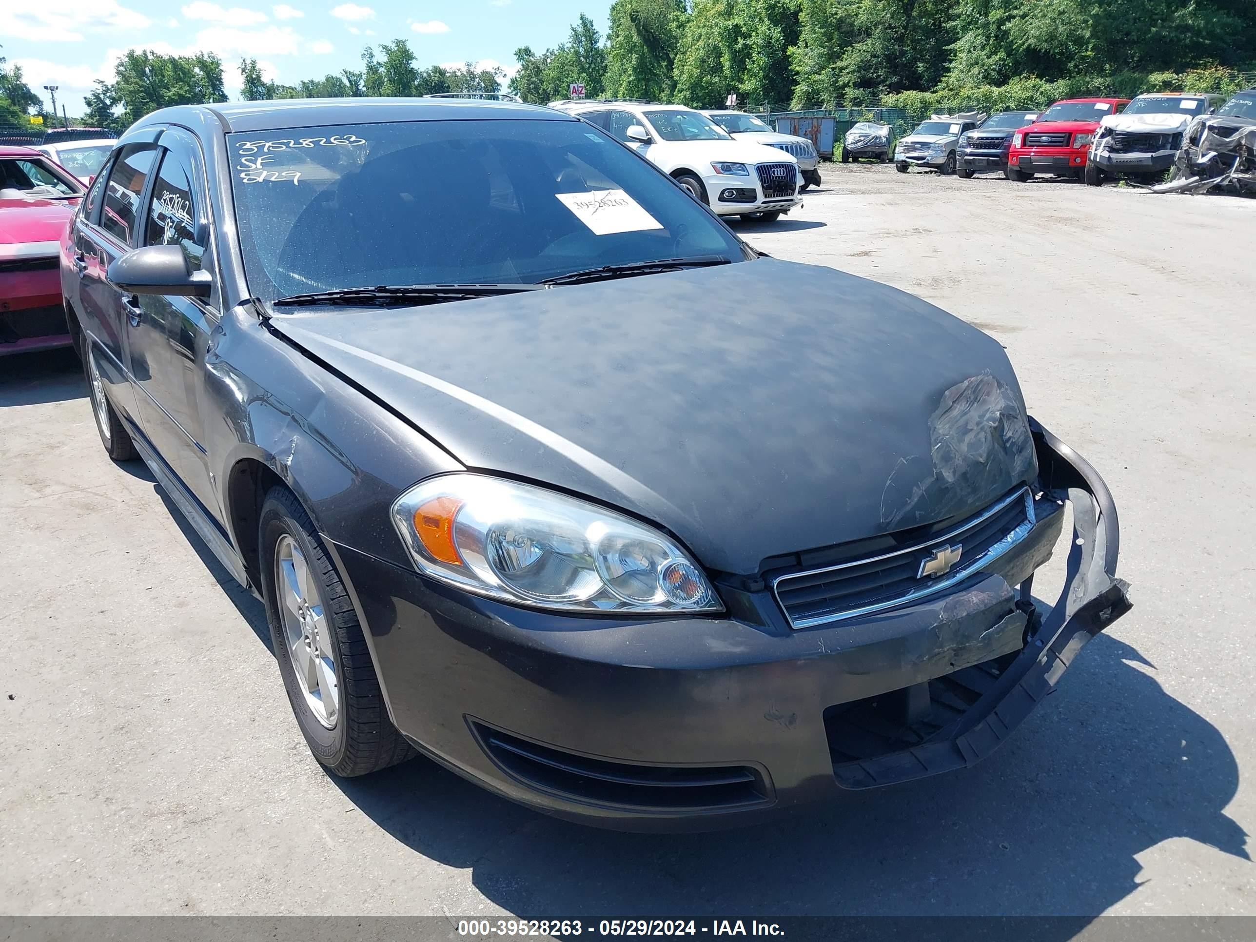 CHEVROLET IMPALA 2009 2g1wt57k791176480