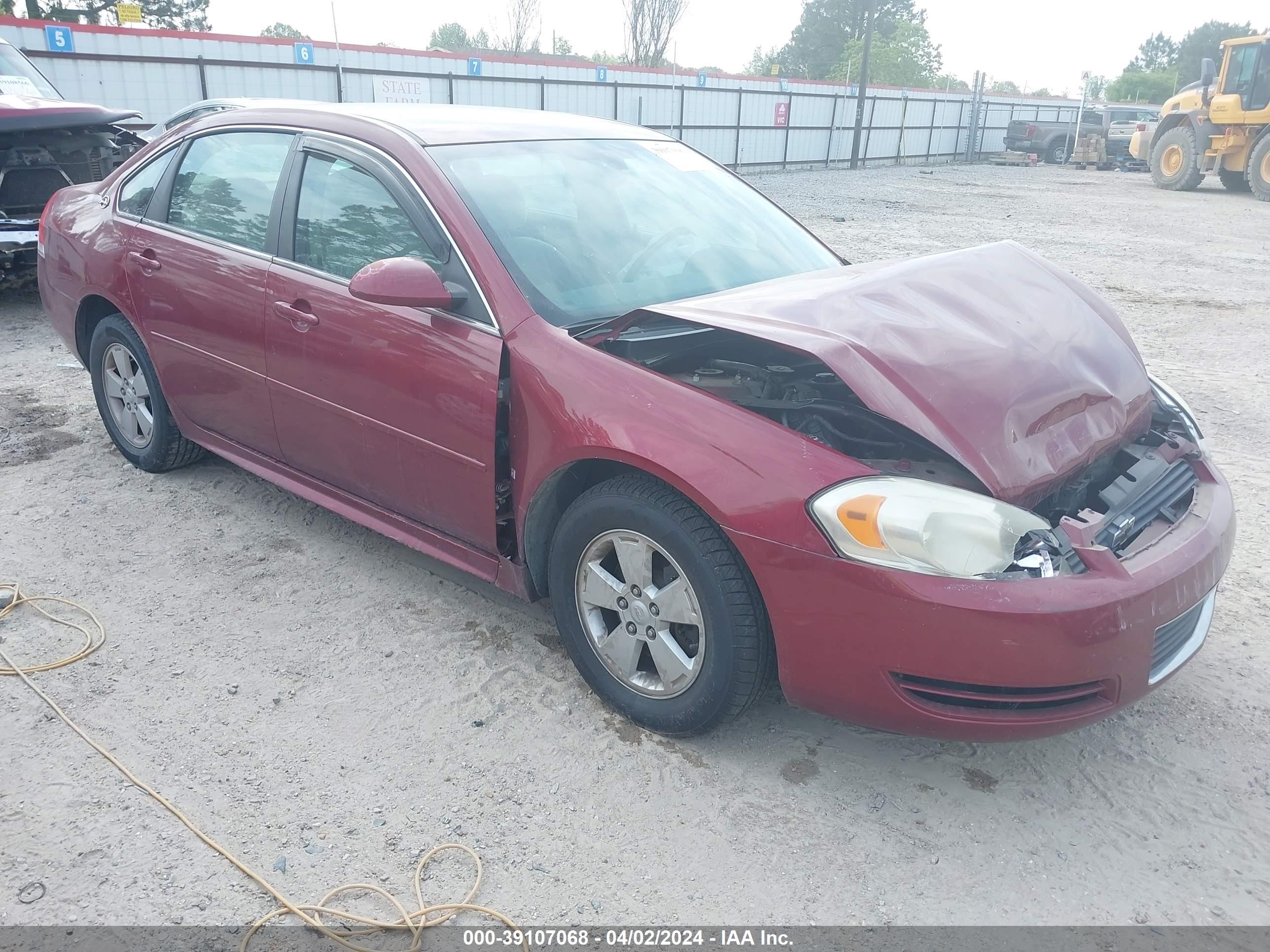 CHEVROLET IMPALA 2009 2g1wt57k791209333