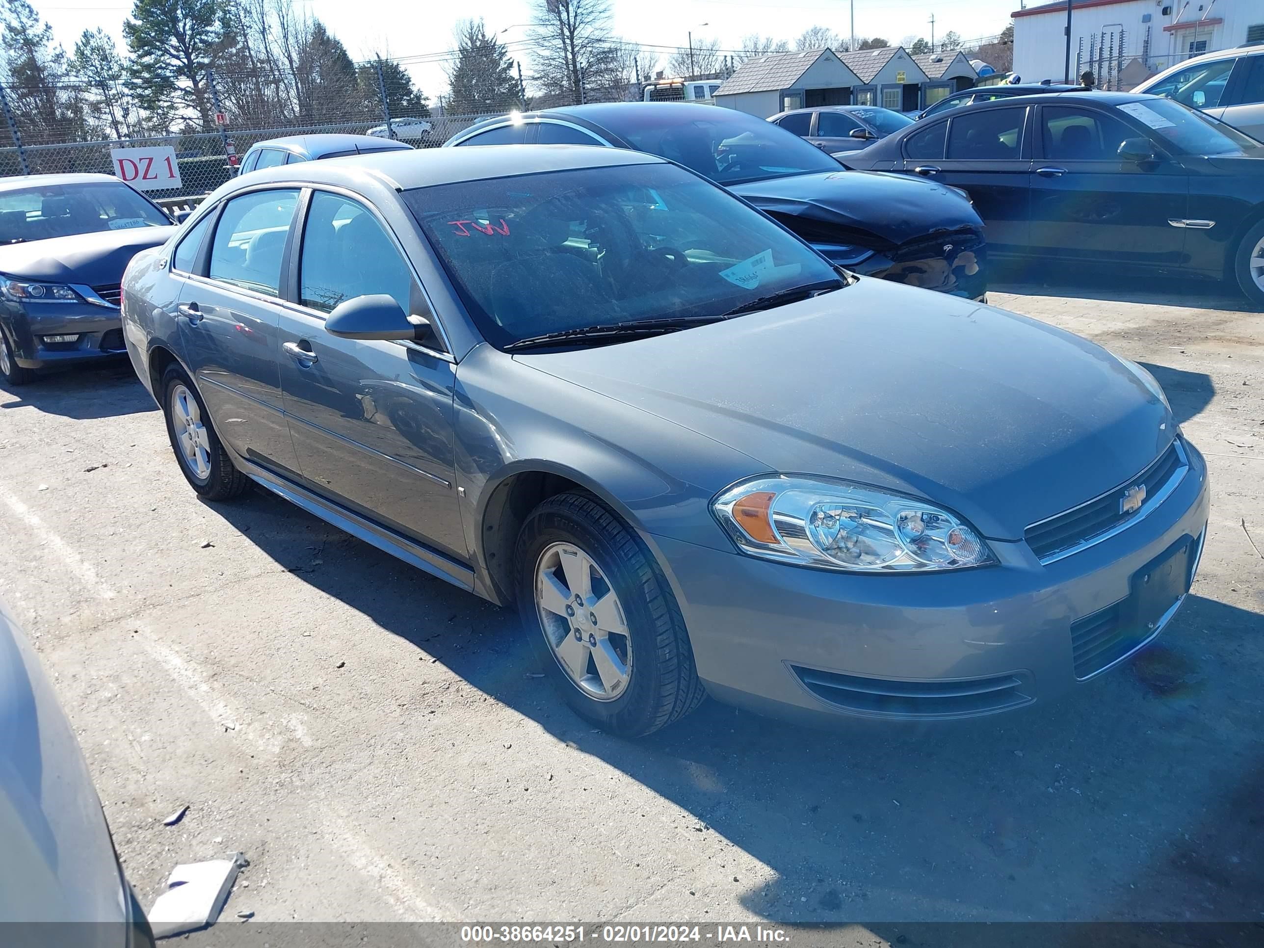 CHEVROLET IMPALA 2009 2g1wt57k791275672