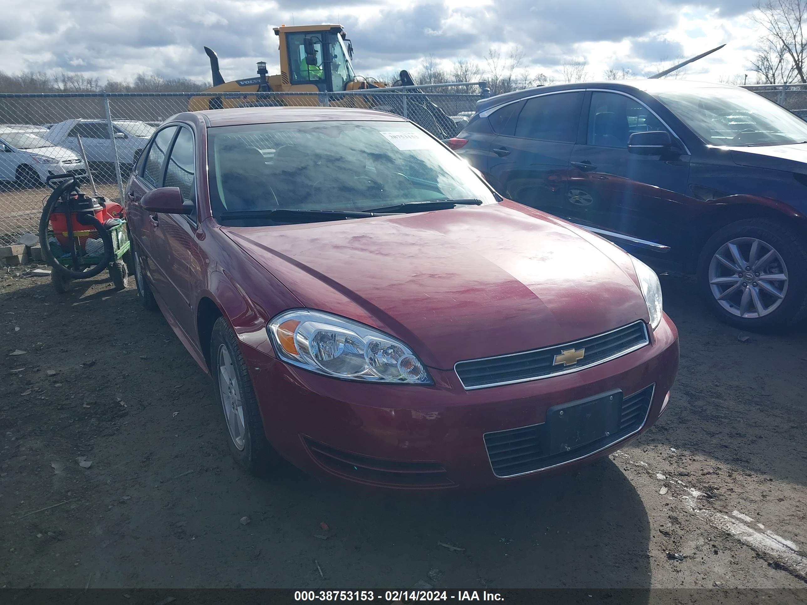 CHEVROLET IMPALA 2009 2g1wt57k991107788