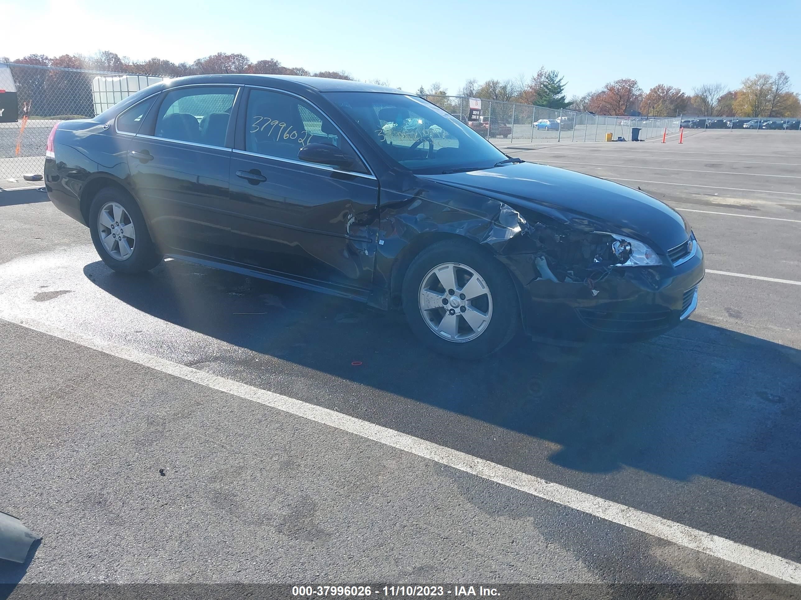 CHEVROLET IMPALA 2009 2g1wt57k991238557