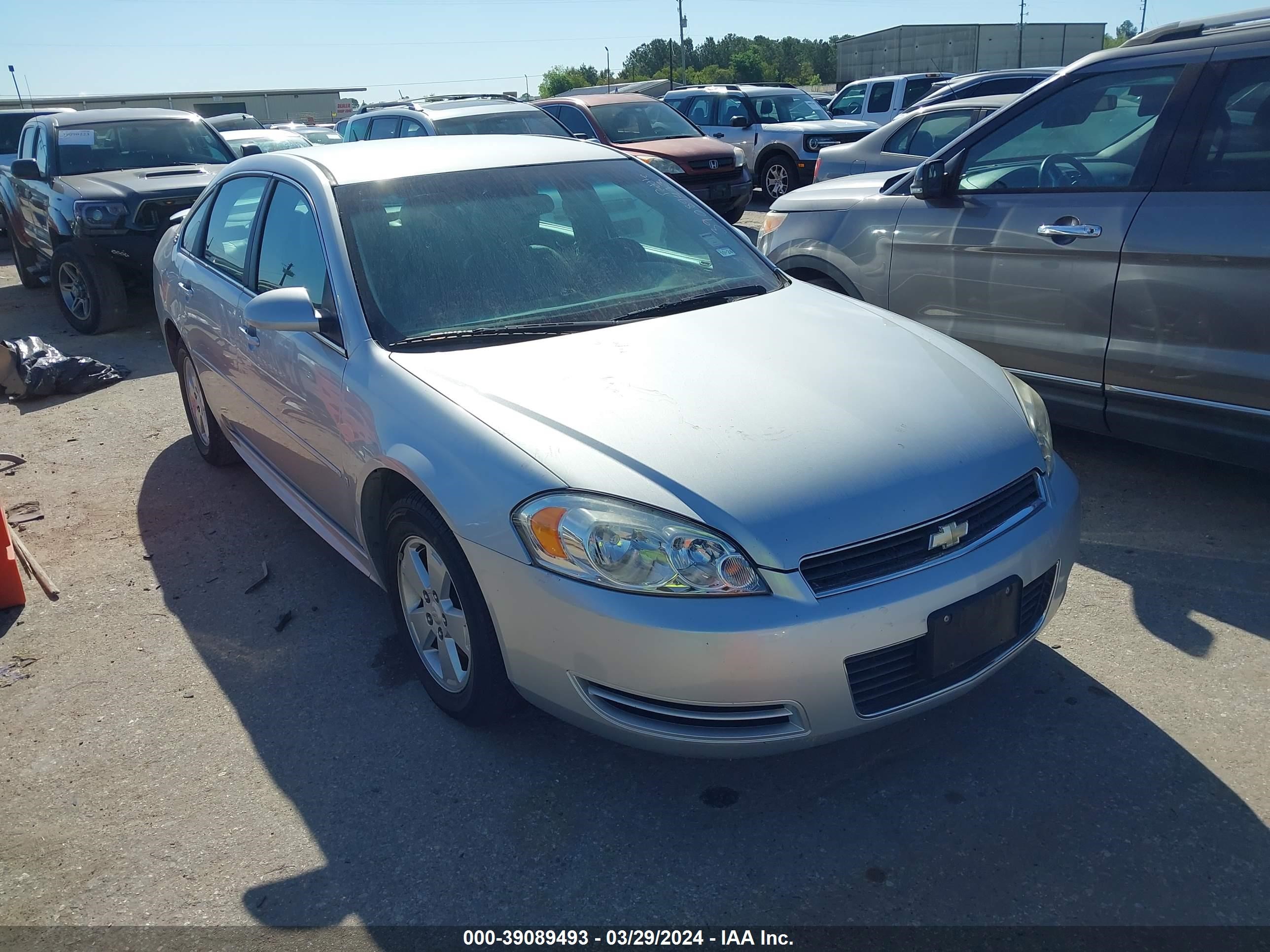 CHEVROLET IMPALA 2009 2g1wt57k991249512