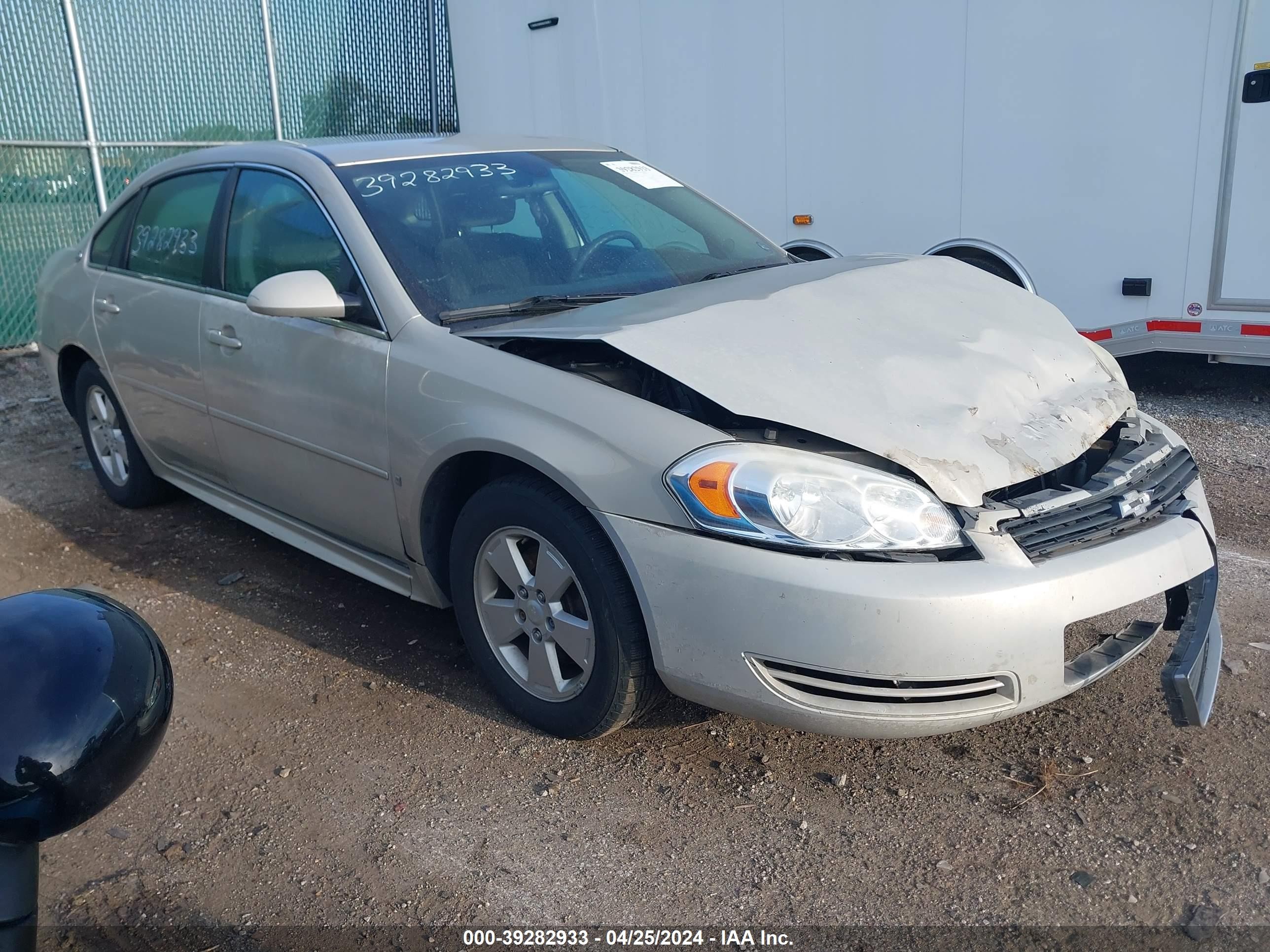 CHEVROLET IMPALA 2009 2g1wt57kx91114734