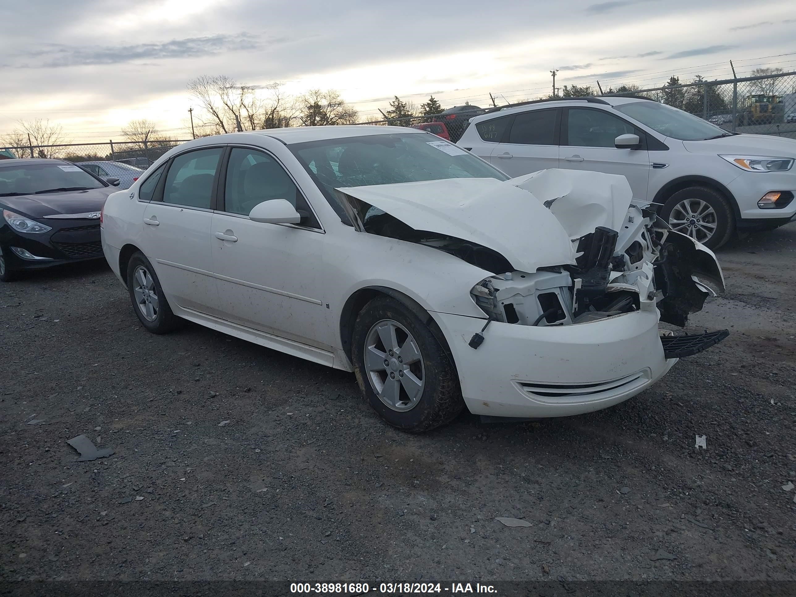 CHEVROLET IMPALA 2009 2g1wt57n091242183