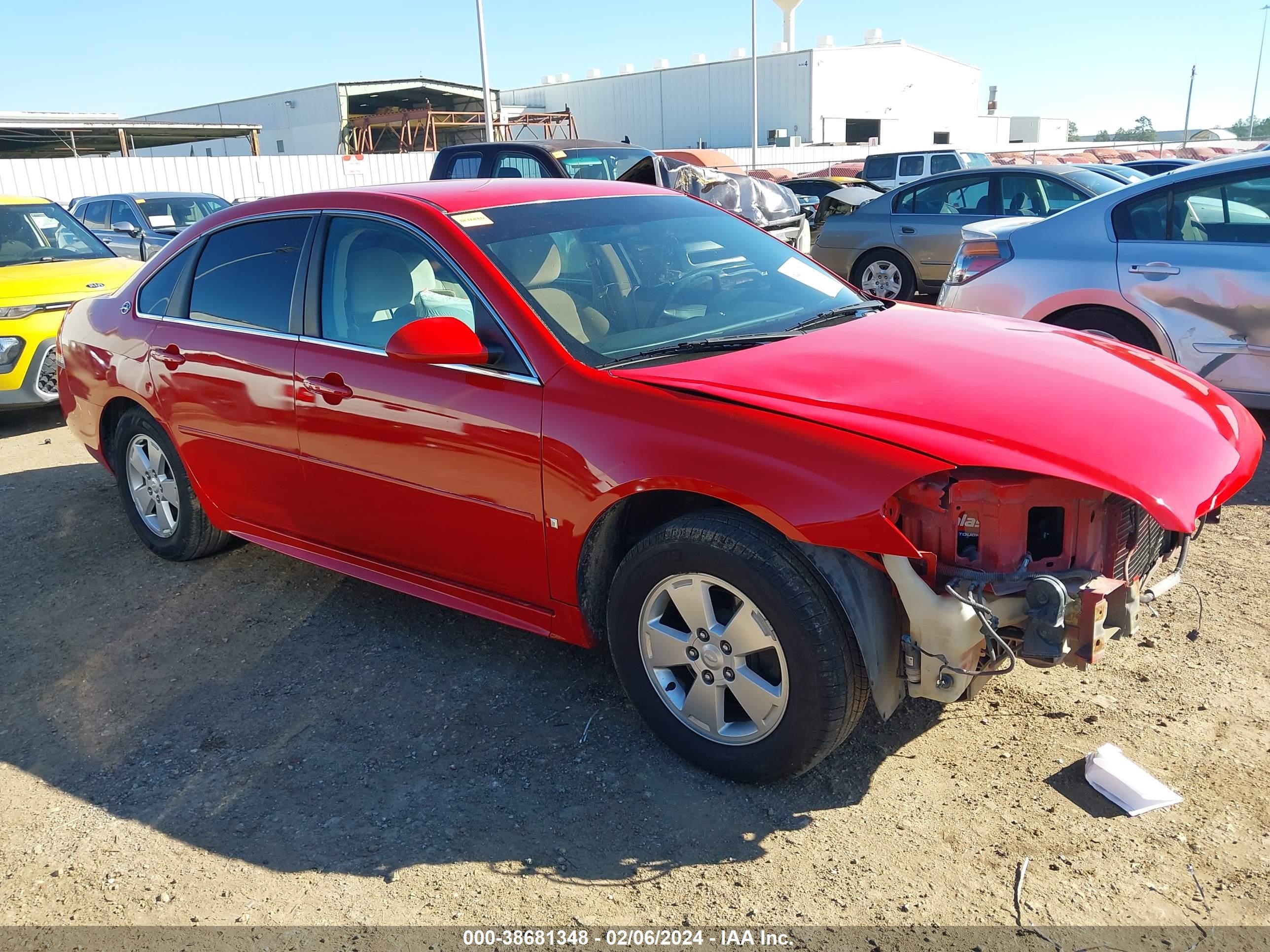 CHEVROLET IMPALA 2009 2g1wt57n091324169