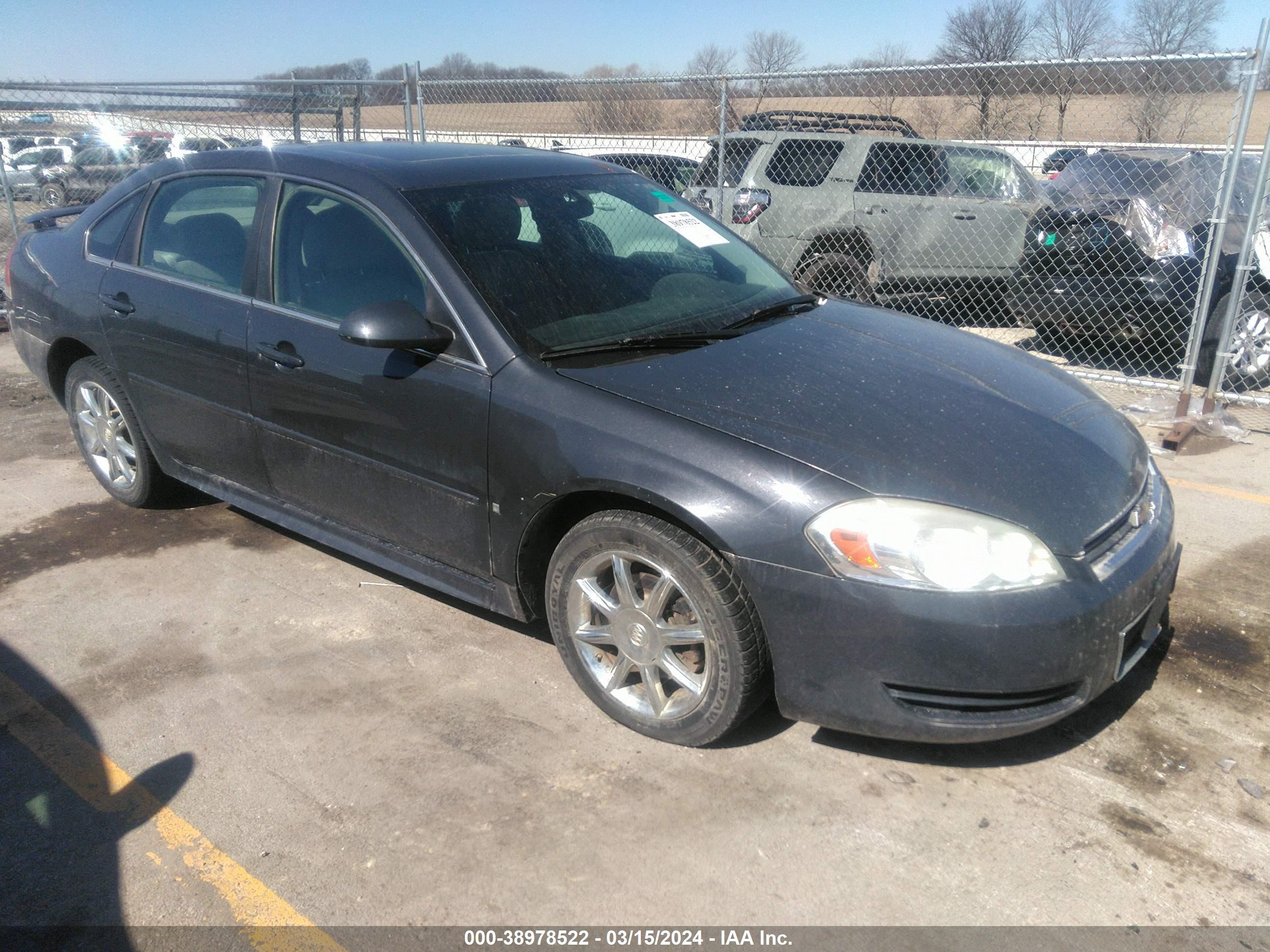 CHEVROLET IMPALA 2009 2g1wt57n191312452