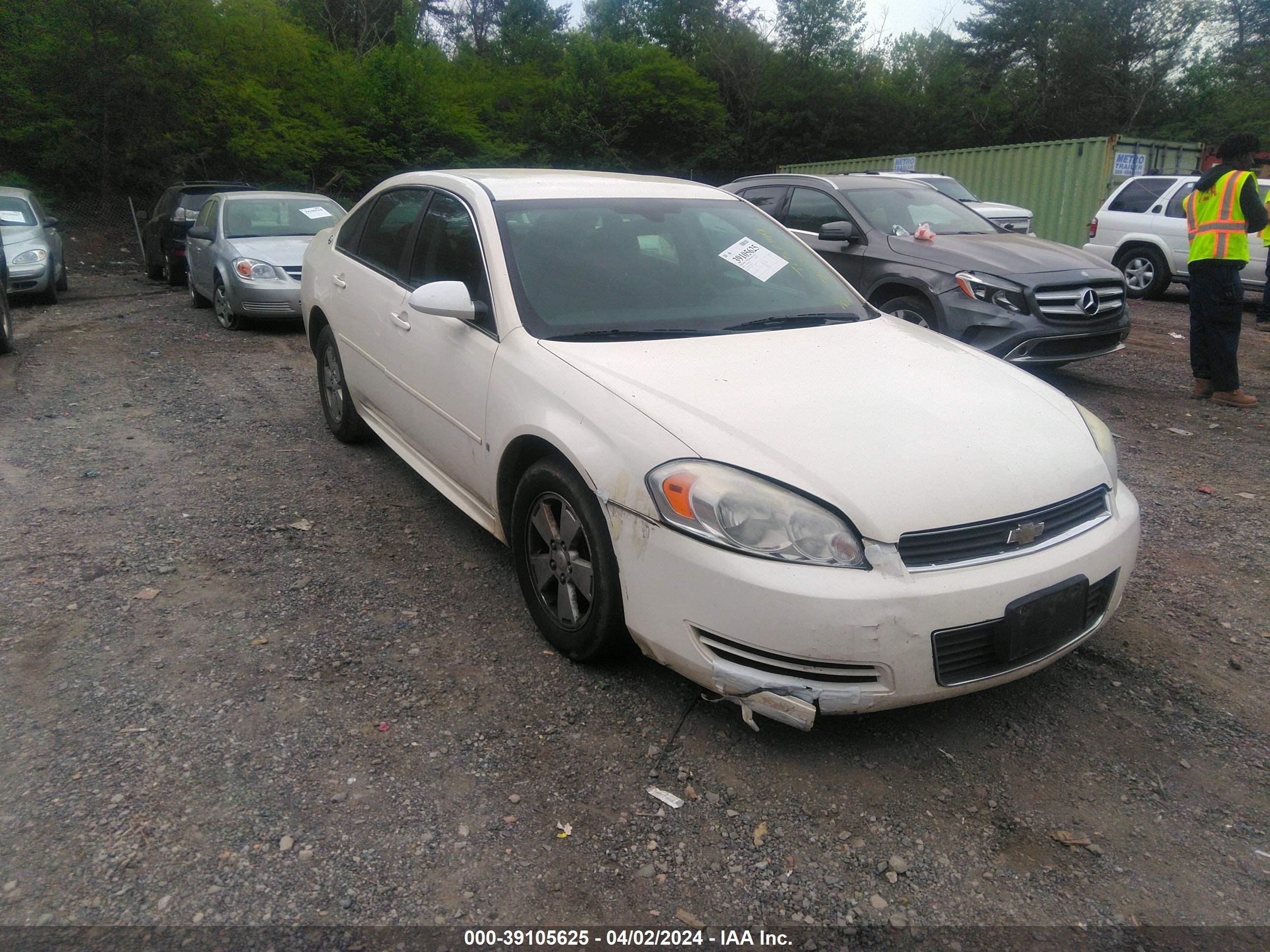 CHEVROLET IMPALA 2009 2g1wt57n391309309