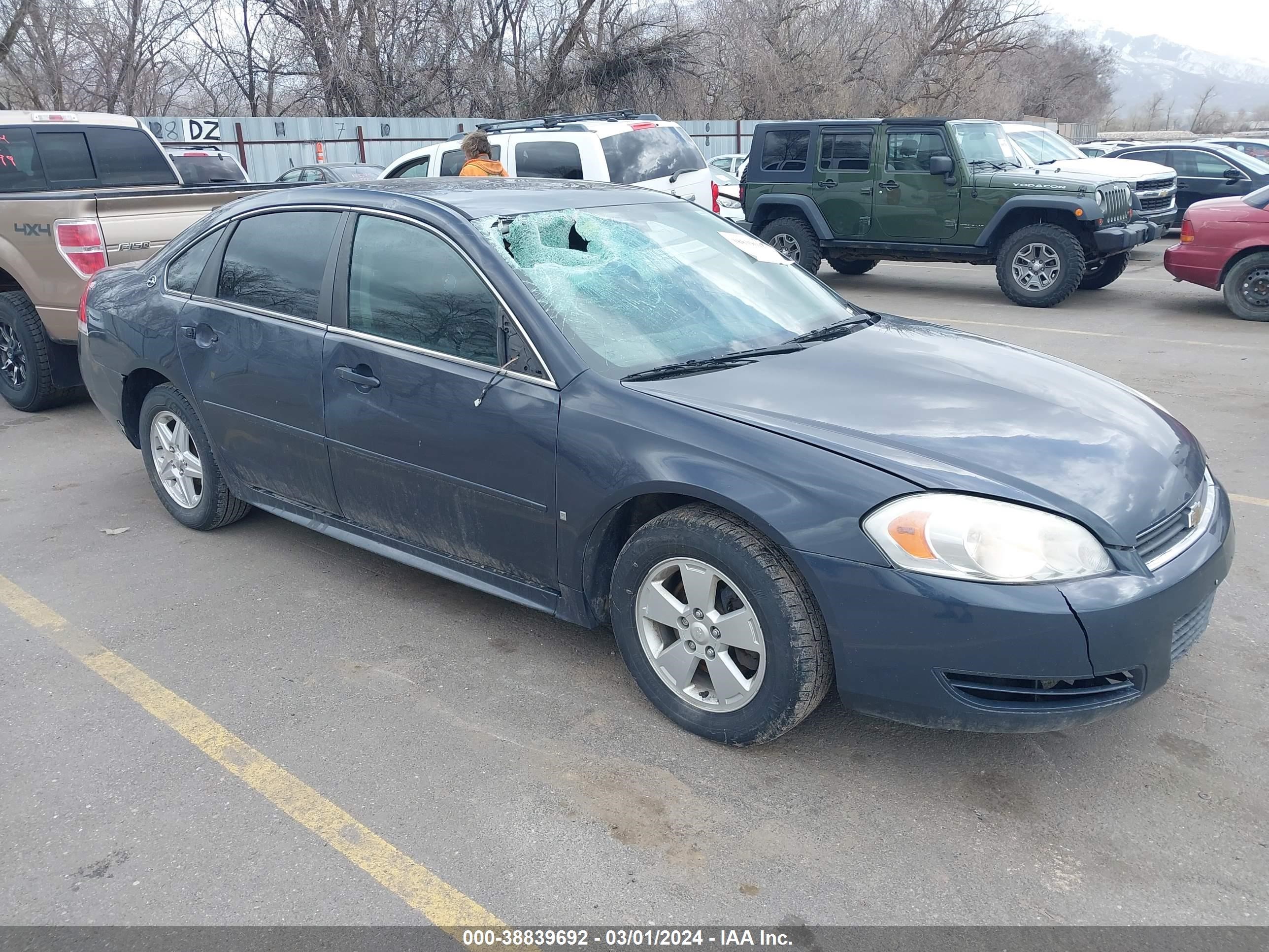 CHEVROLET IMPALA 2009 2g1wt57n491120104