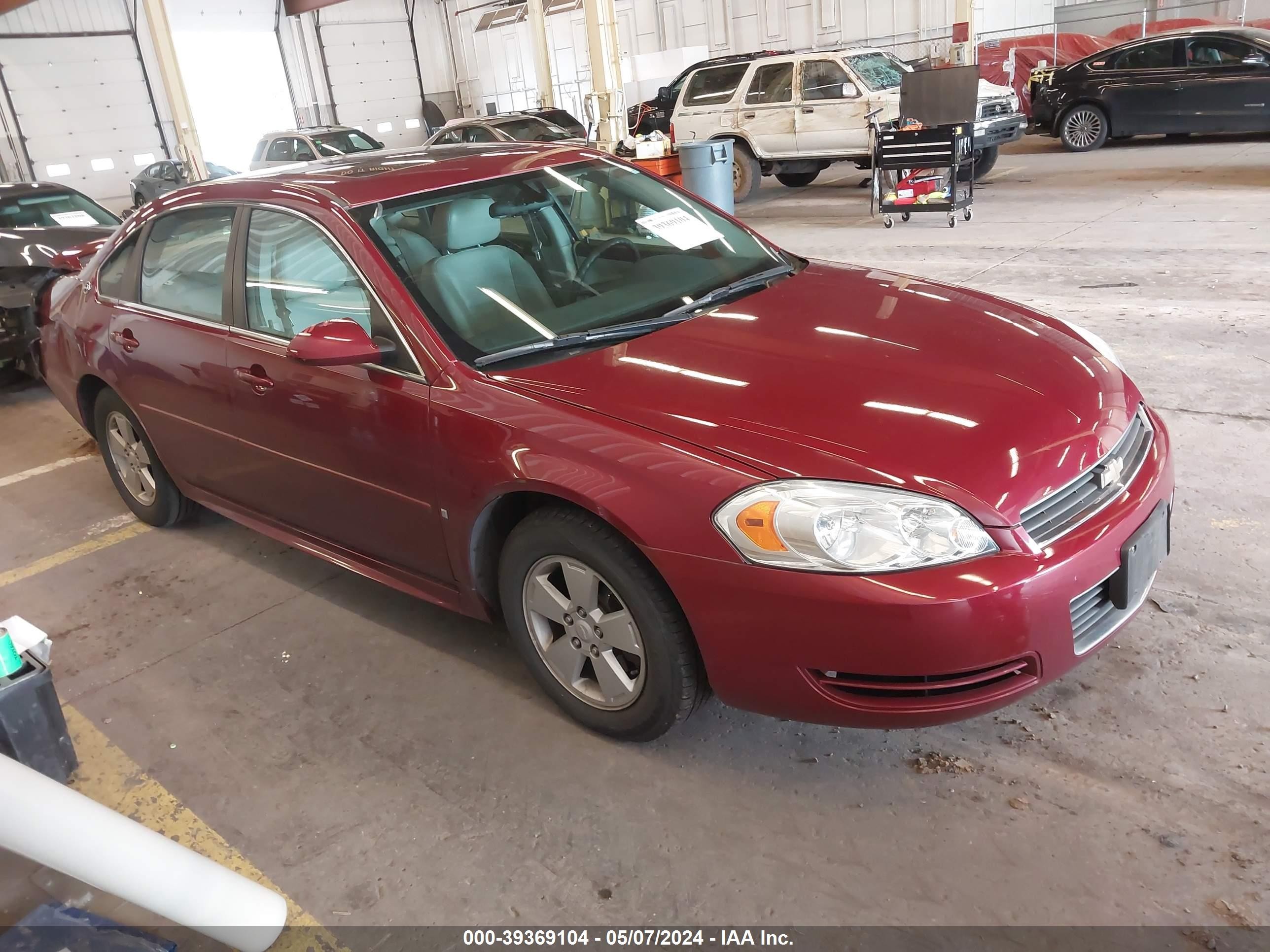 CHEVROLET IMPALA 2009 2g1wt57n591308646