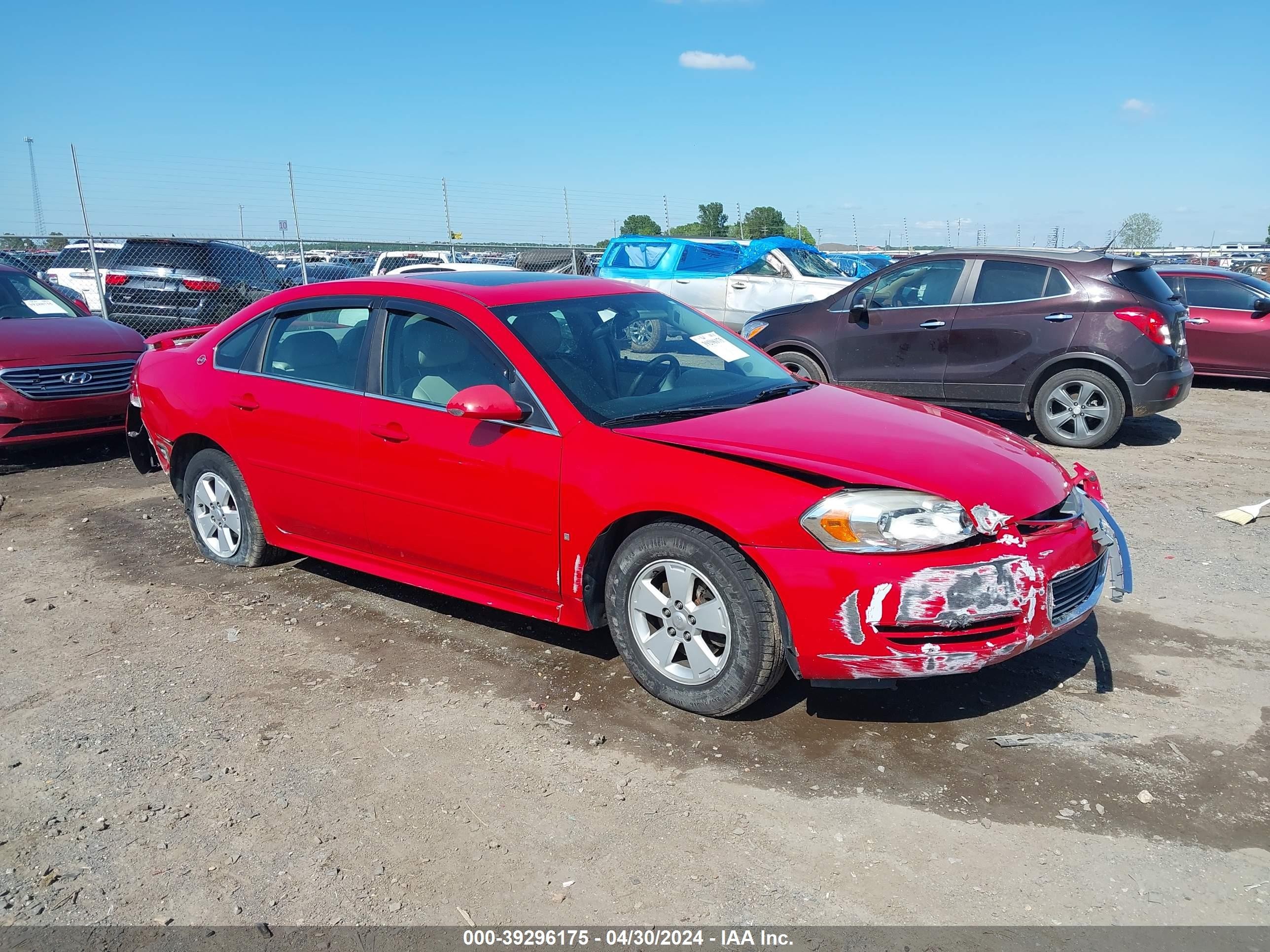 CHEVROLET IMPALA 2009 2g1wt57n591314155