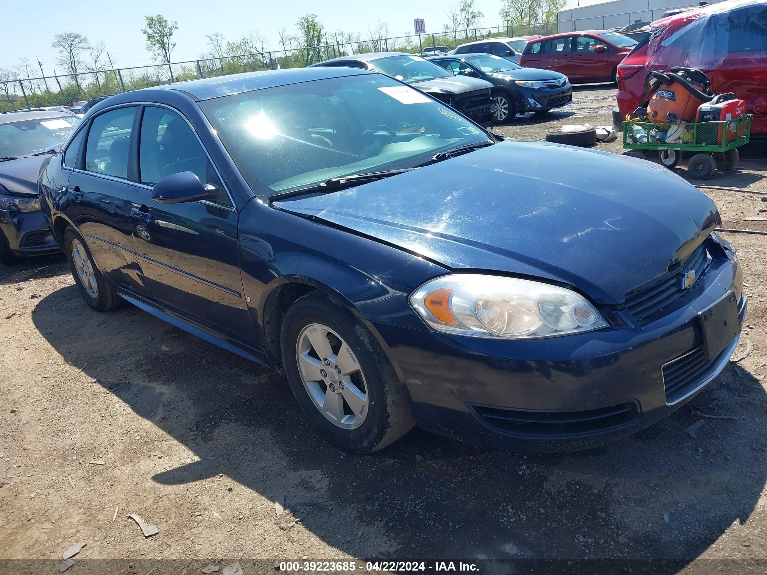 CHEVROLET IMPALA 2009 2g1wt57n791156949