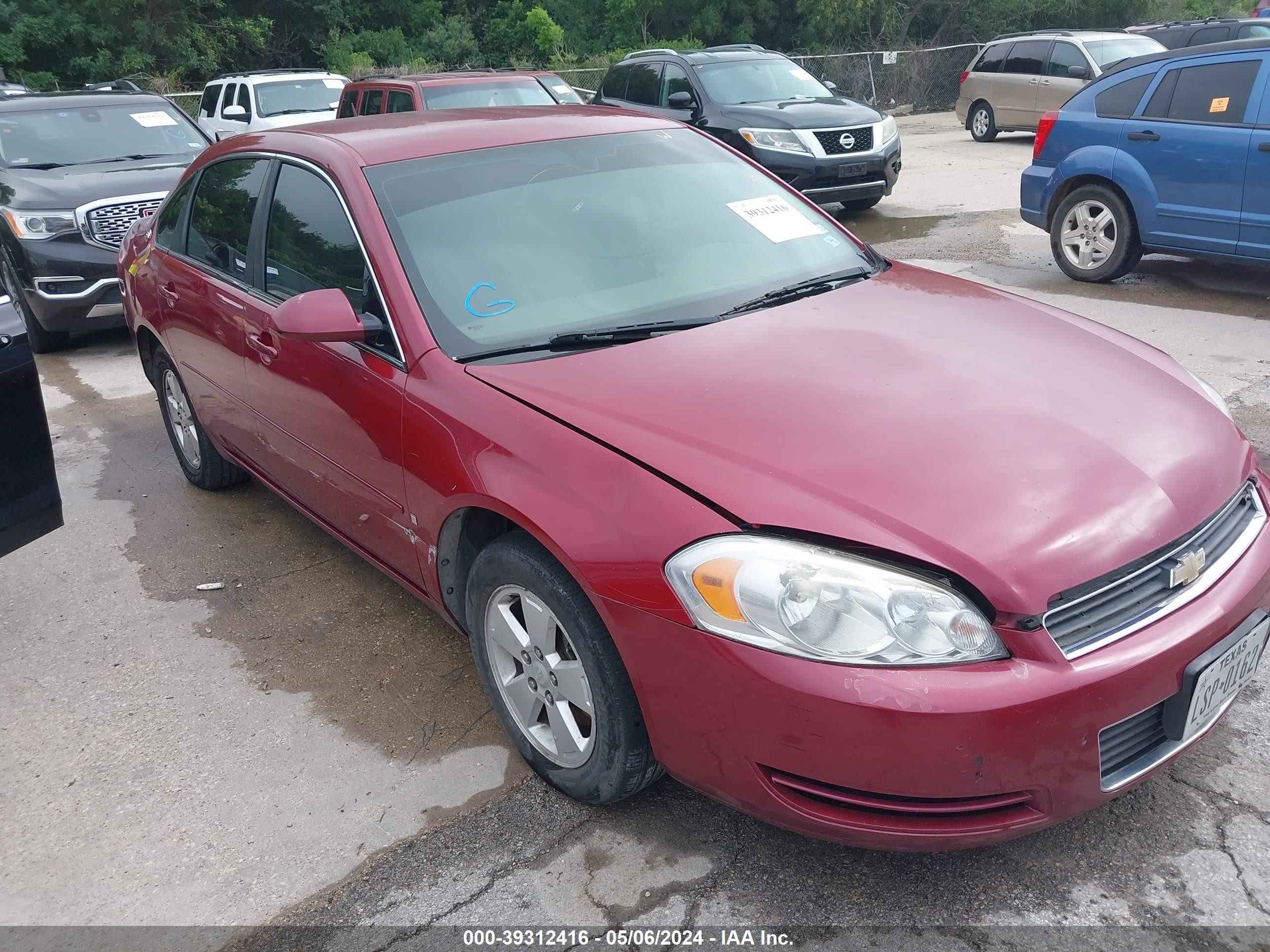 CHEVROLET IMPALA 2006 2g1wt58k069420482