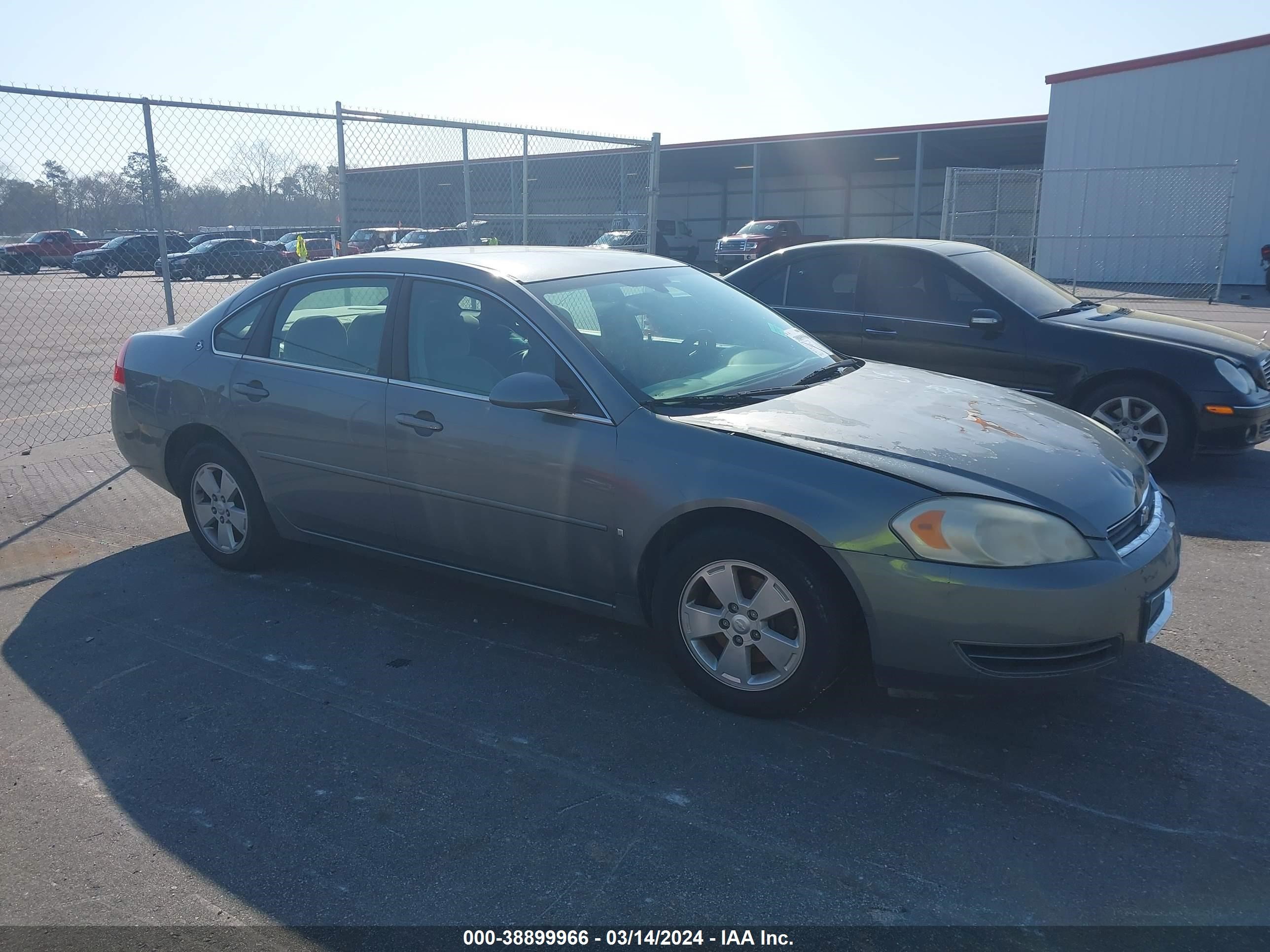 CHEVROLET IMPALA 2007 2g1wt58k079170470