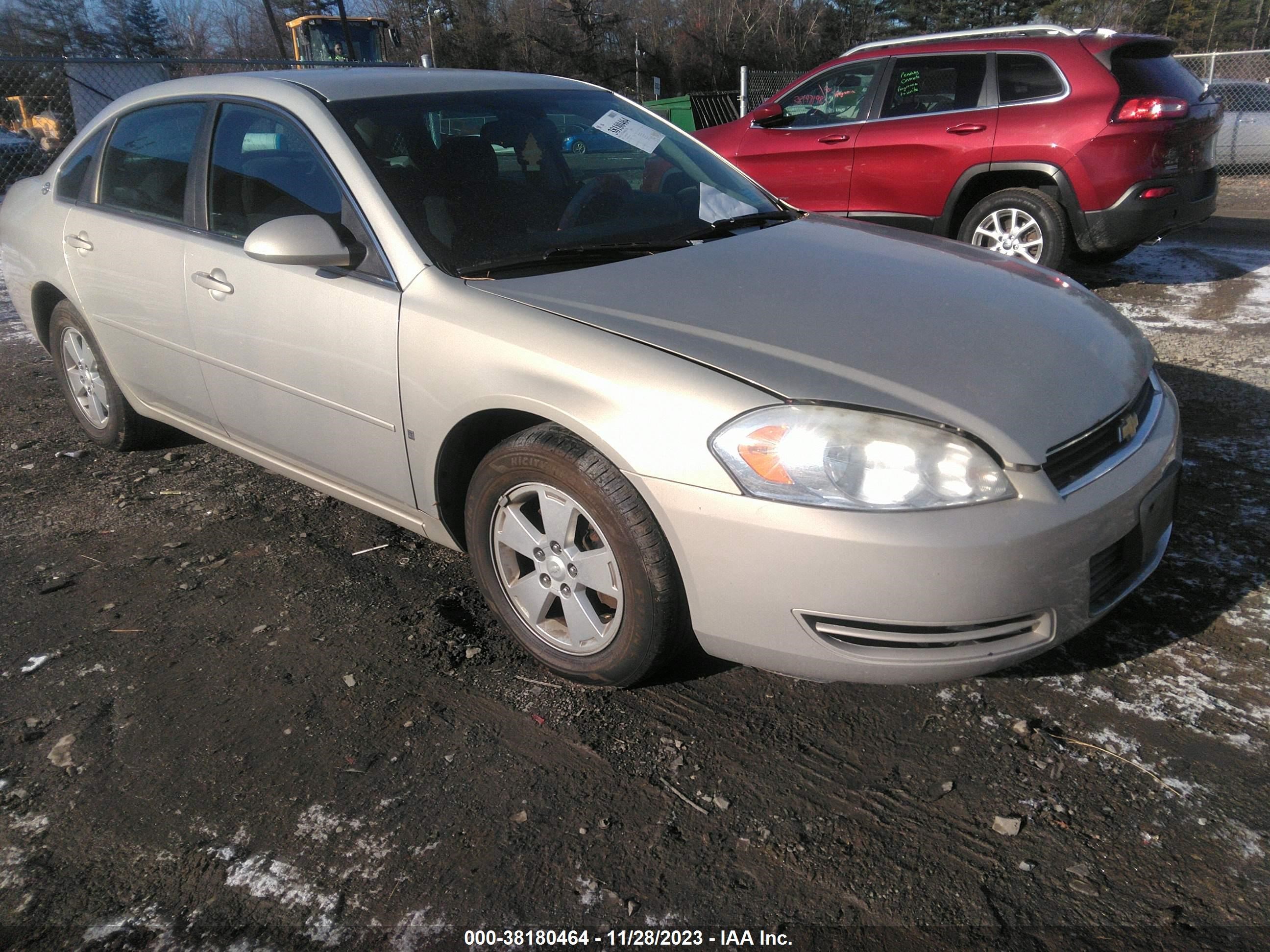 CHEVROLET IMPALA 2008 2g1wt58k081282427