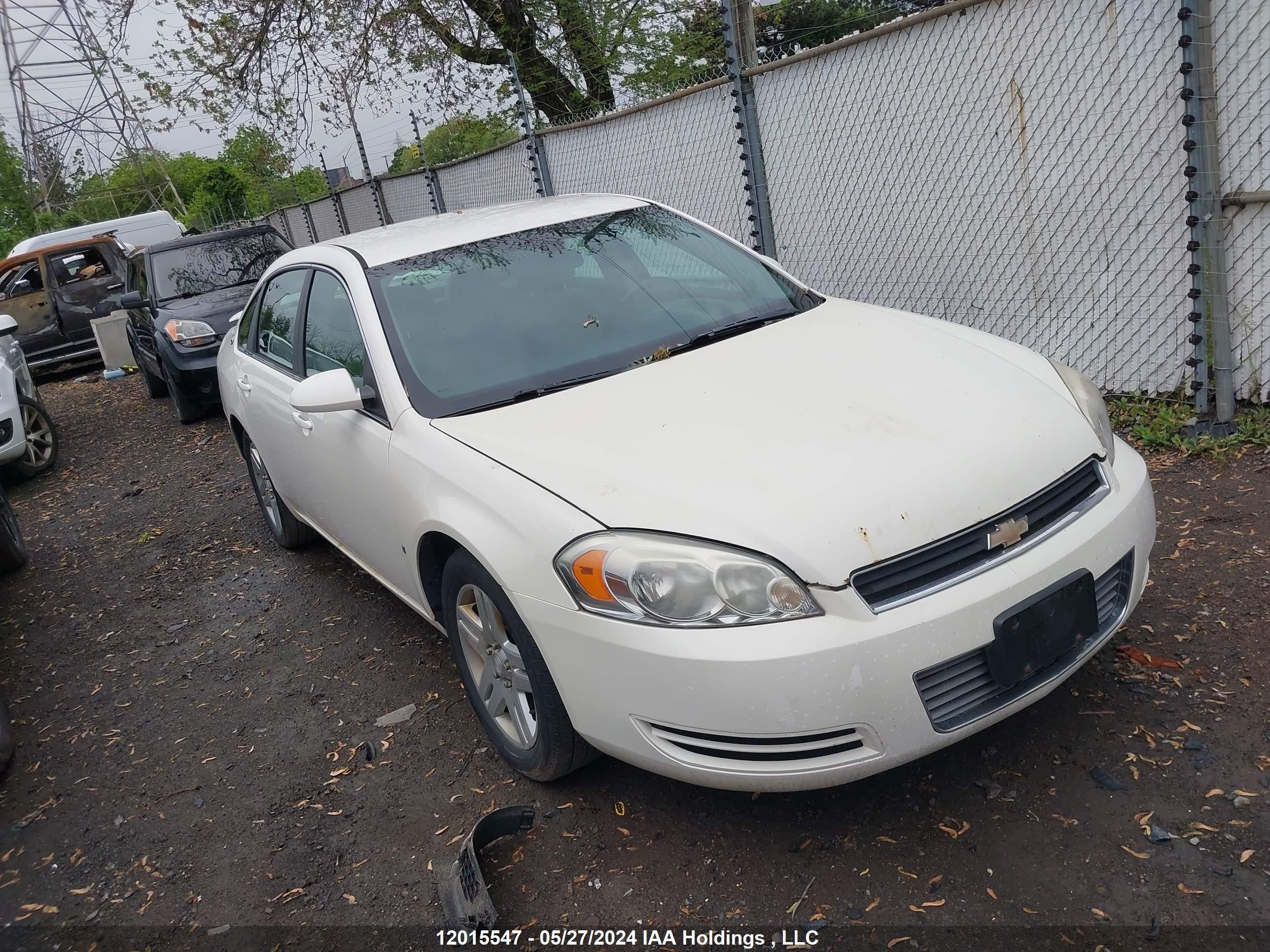 CHEVROLET IMPALA 2008 2g1wt58k081318004