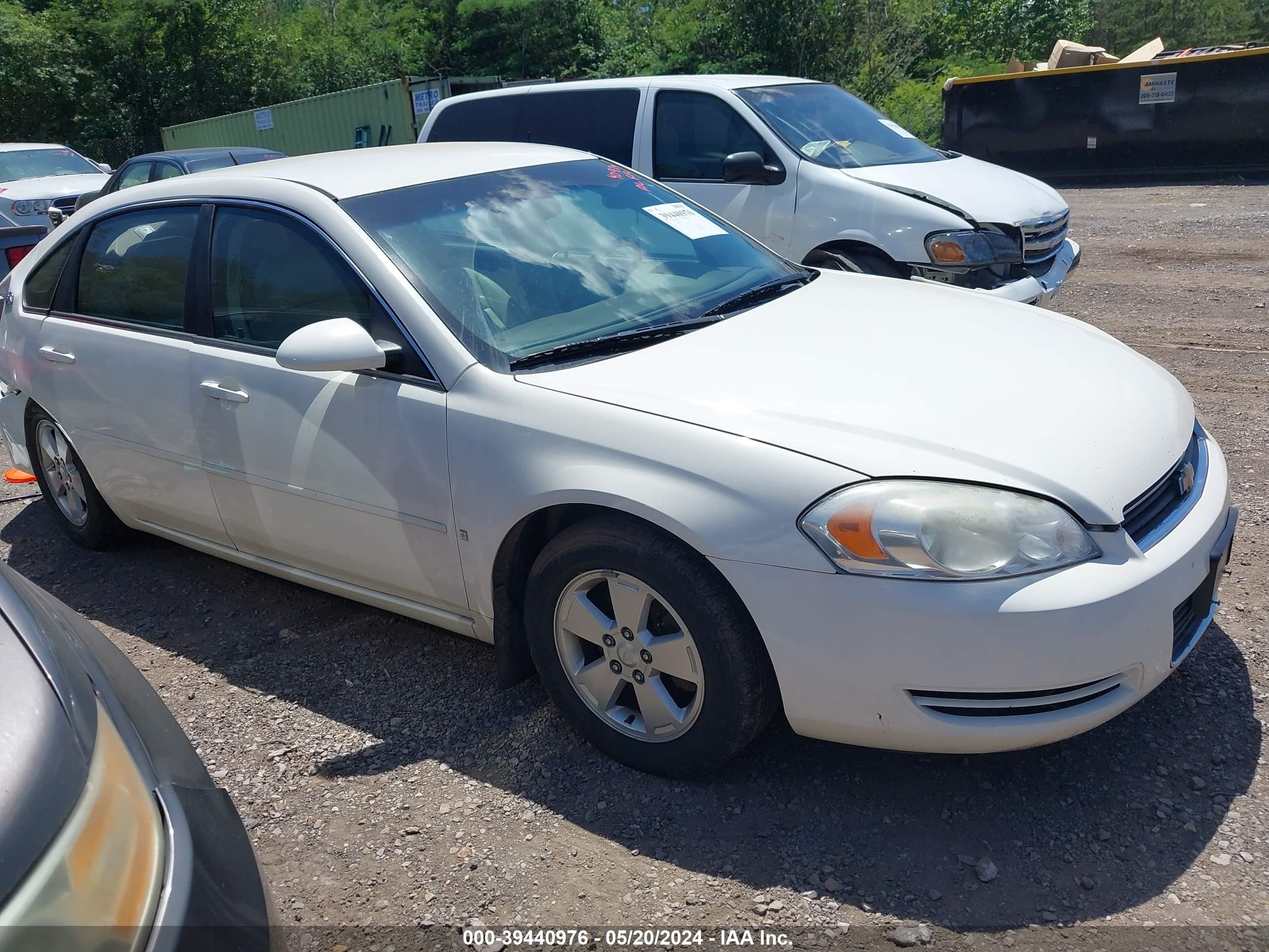 CHEVROLET IMPALA 2008 2g1wt58k081342951