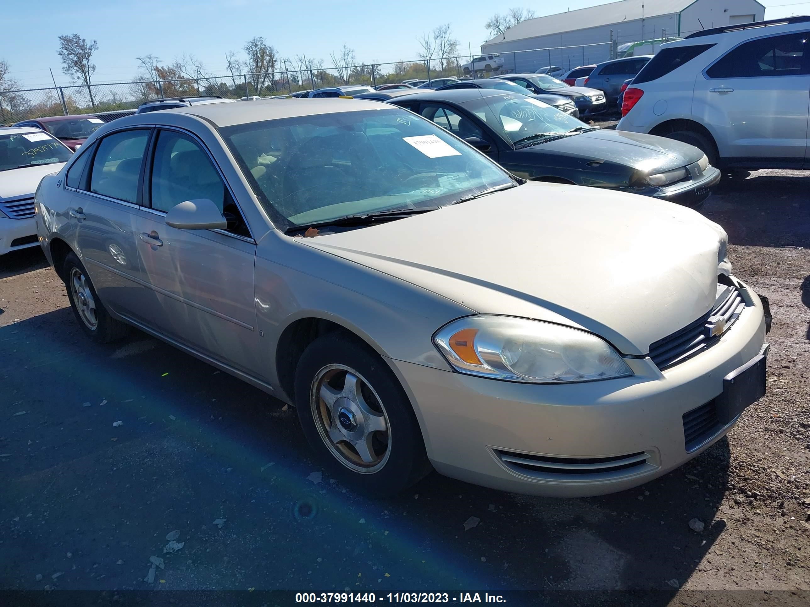 CHEVROLET IMPALA 2008 2g1wt58k089112800