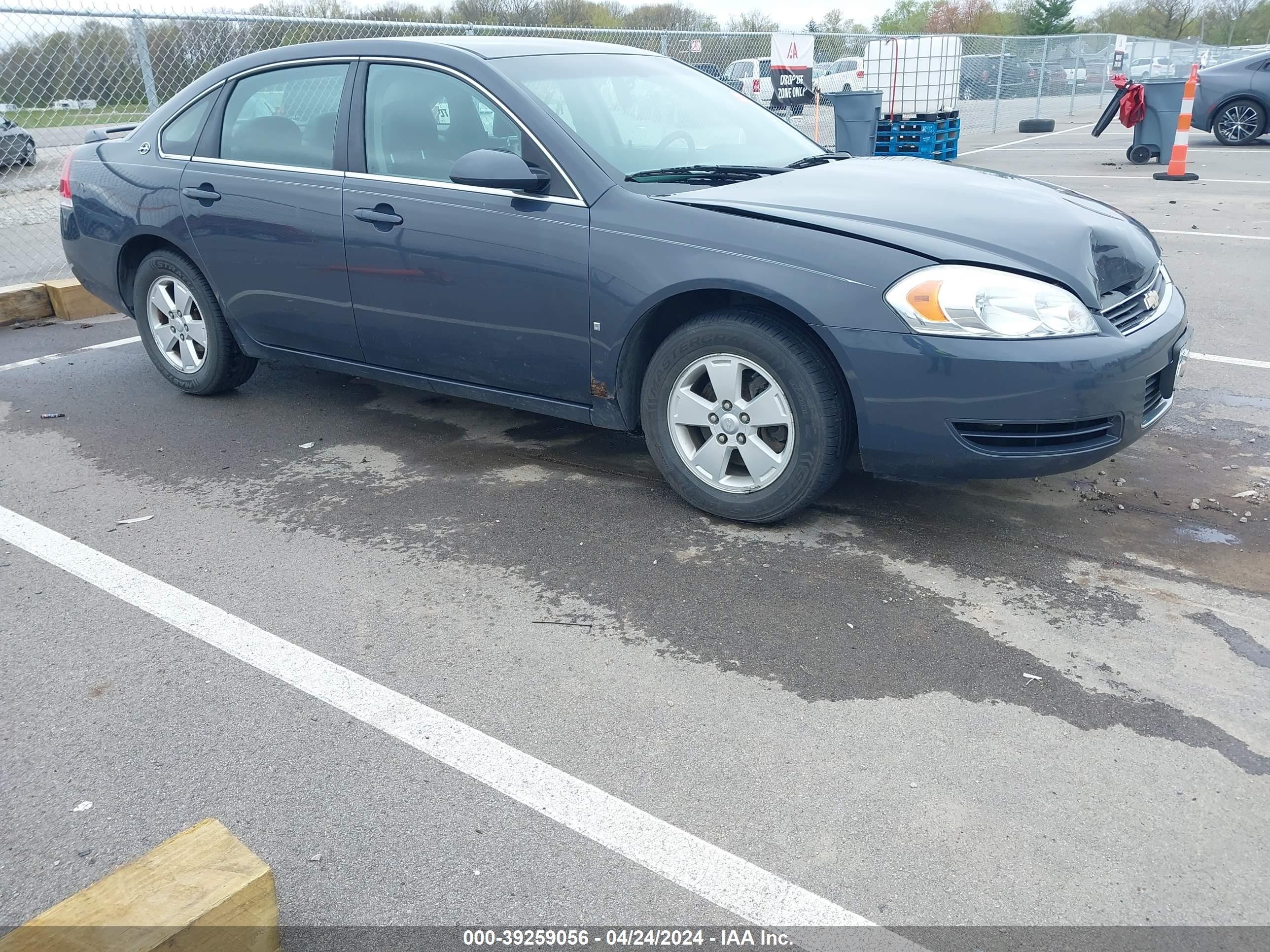 CHEVROLET IMPALA 2008 2g1wt58k089131301