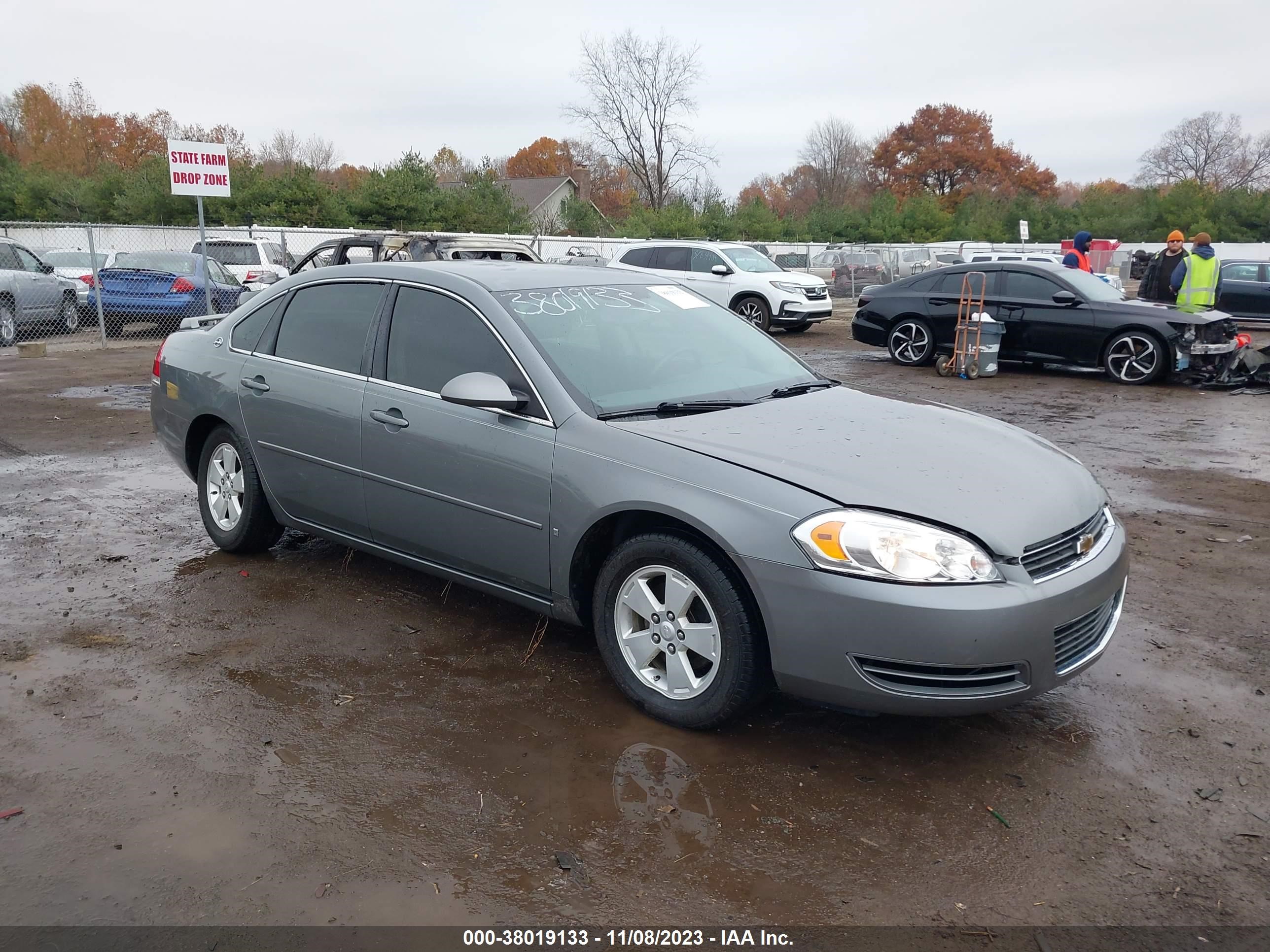 CHEVROLET IMPALA 2008 2g1wt58k089214680