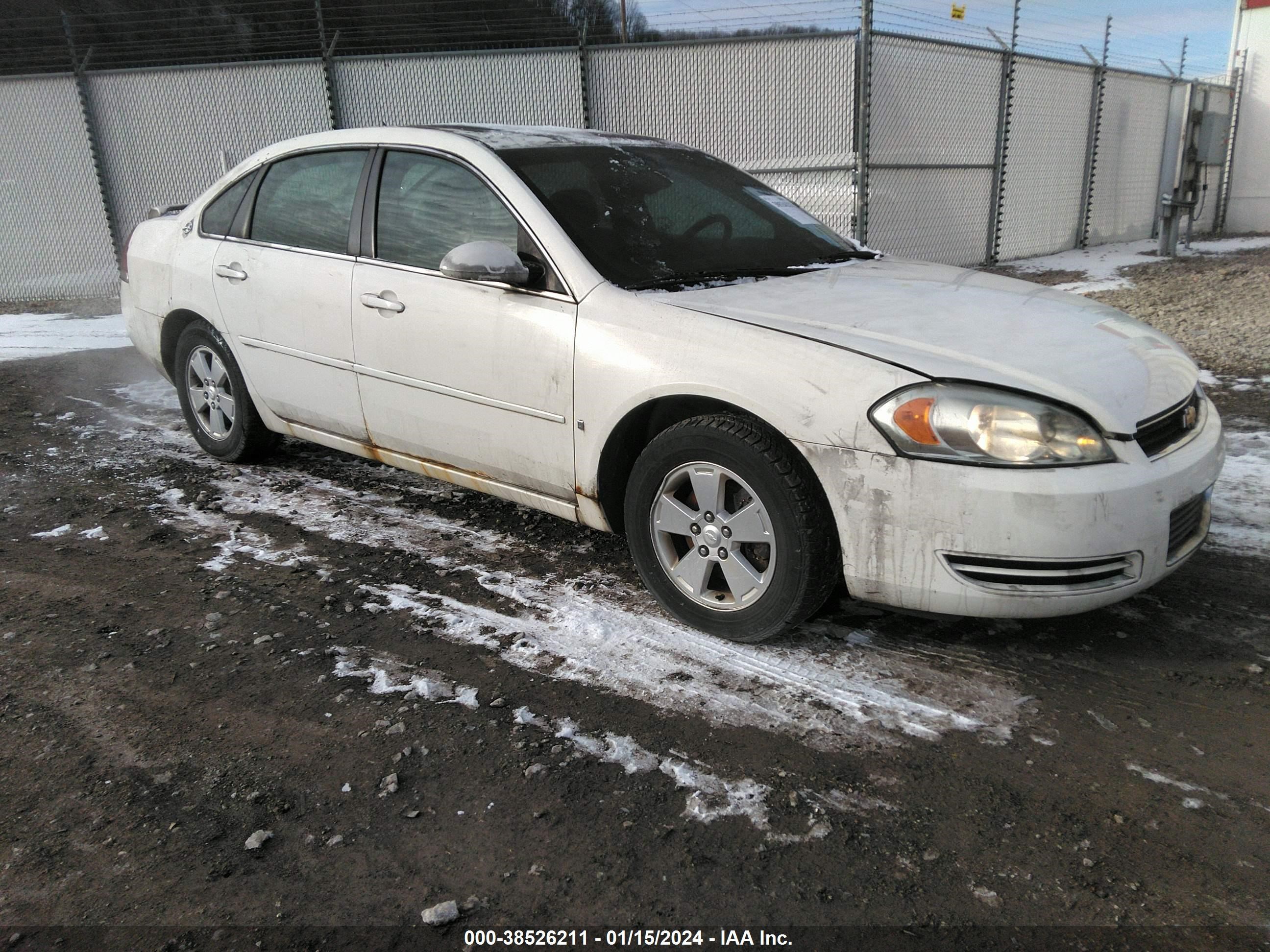 CHEVROLET IMPALA 2008 2g1wt58k089235318