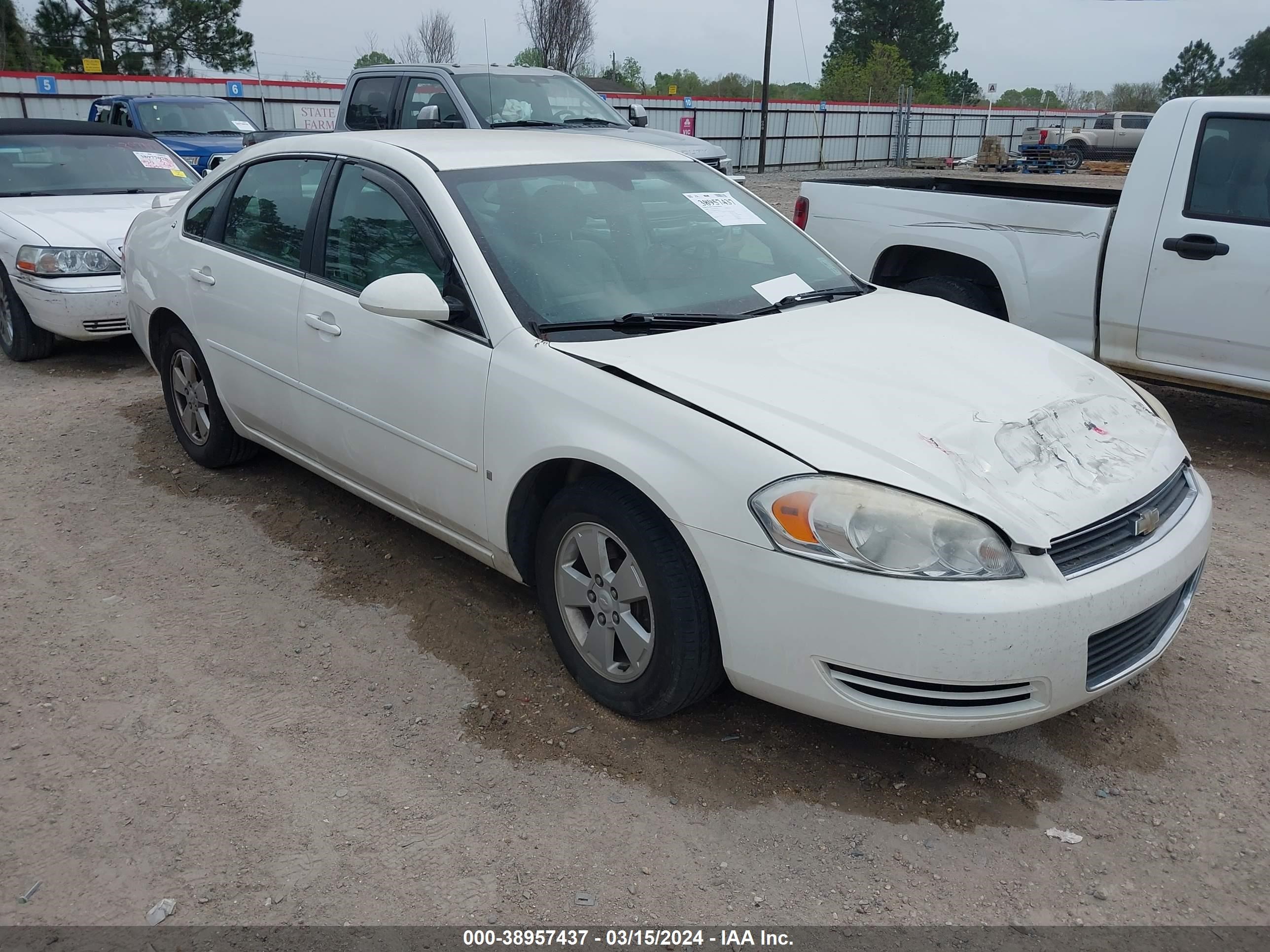 CHEVROLET IMPALA 2008 2g1wt58k089250675