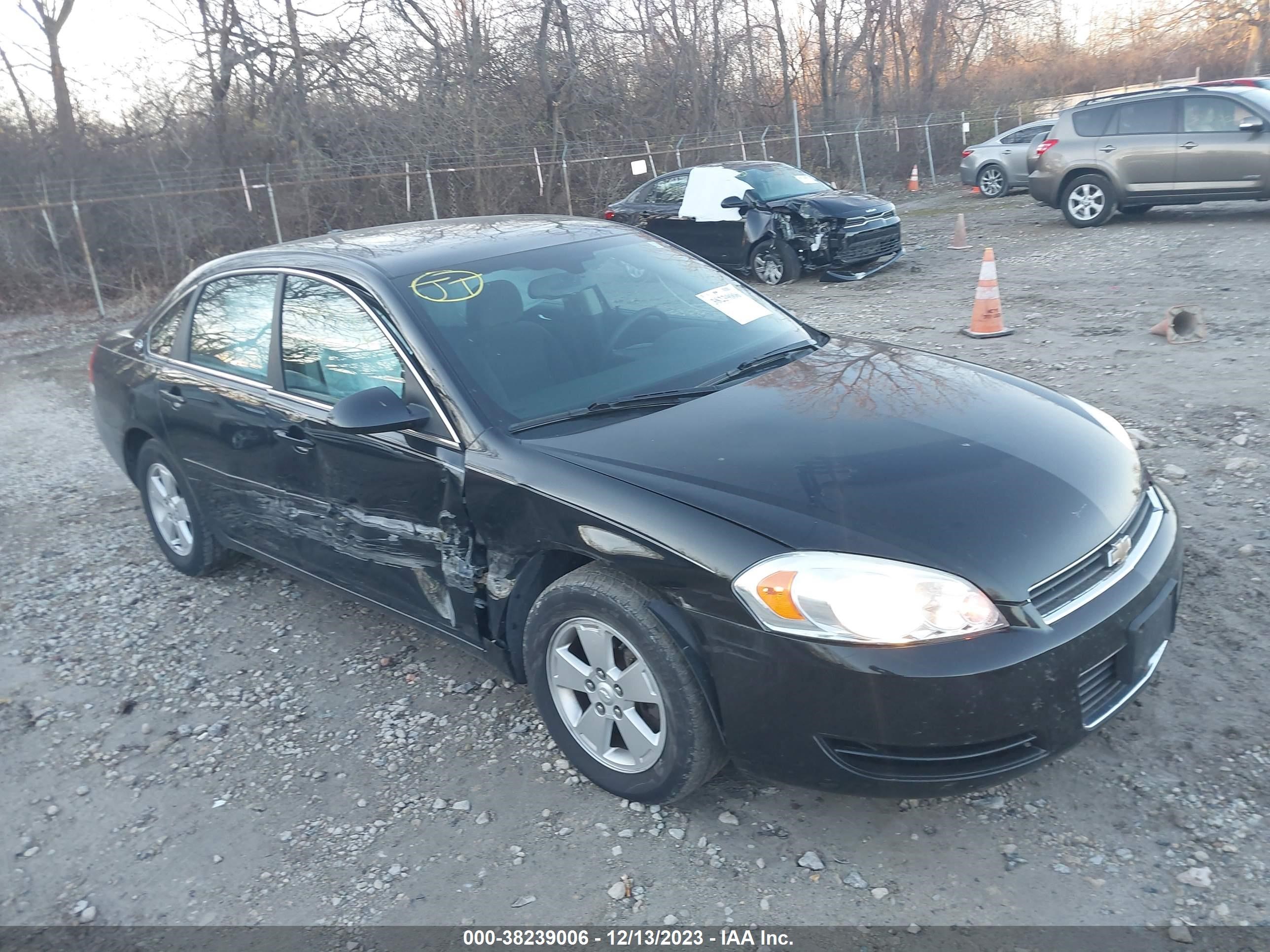 CHEVROLET IMPALA 2008 2g1wt58k089265175