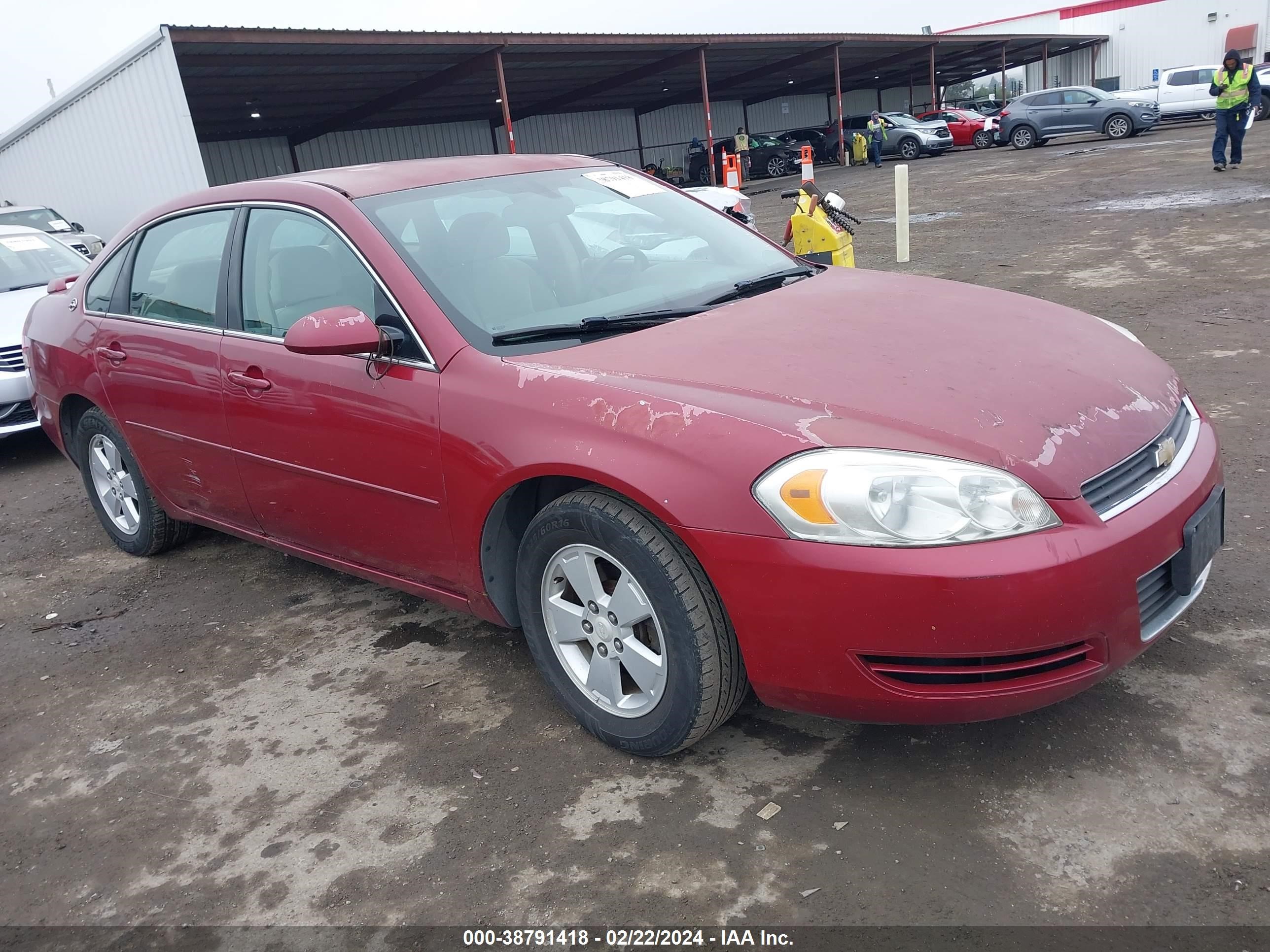 CHEVROLET IMPALA 2006 2g1wt58k169100779