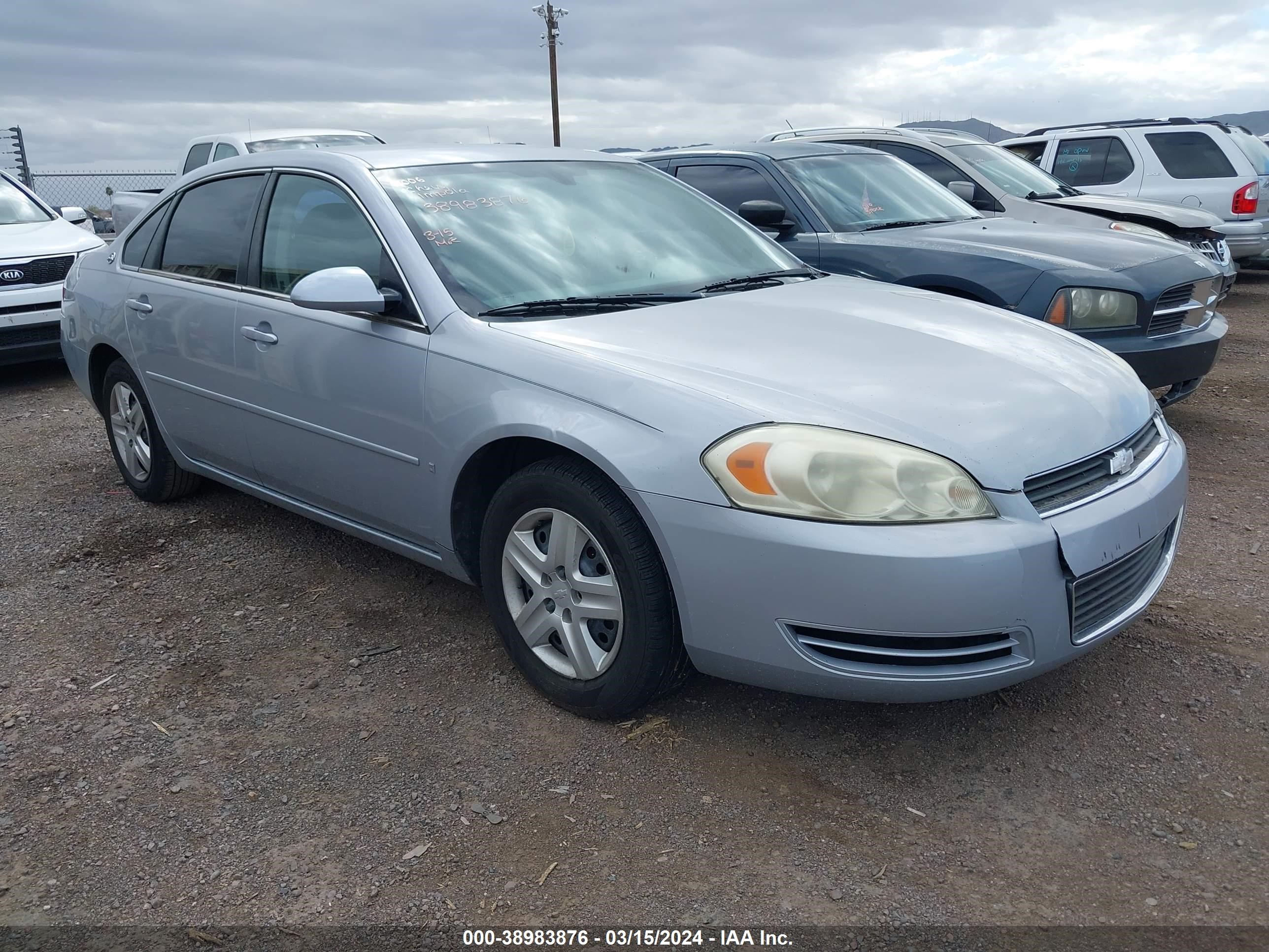 CHEVROLET IMPALA 2006 2g1wt58k169237205